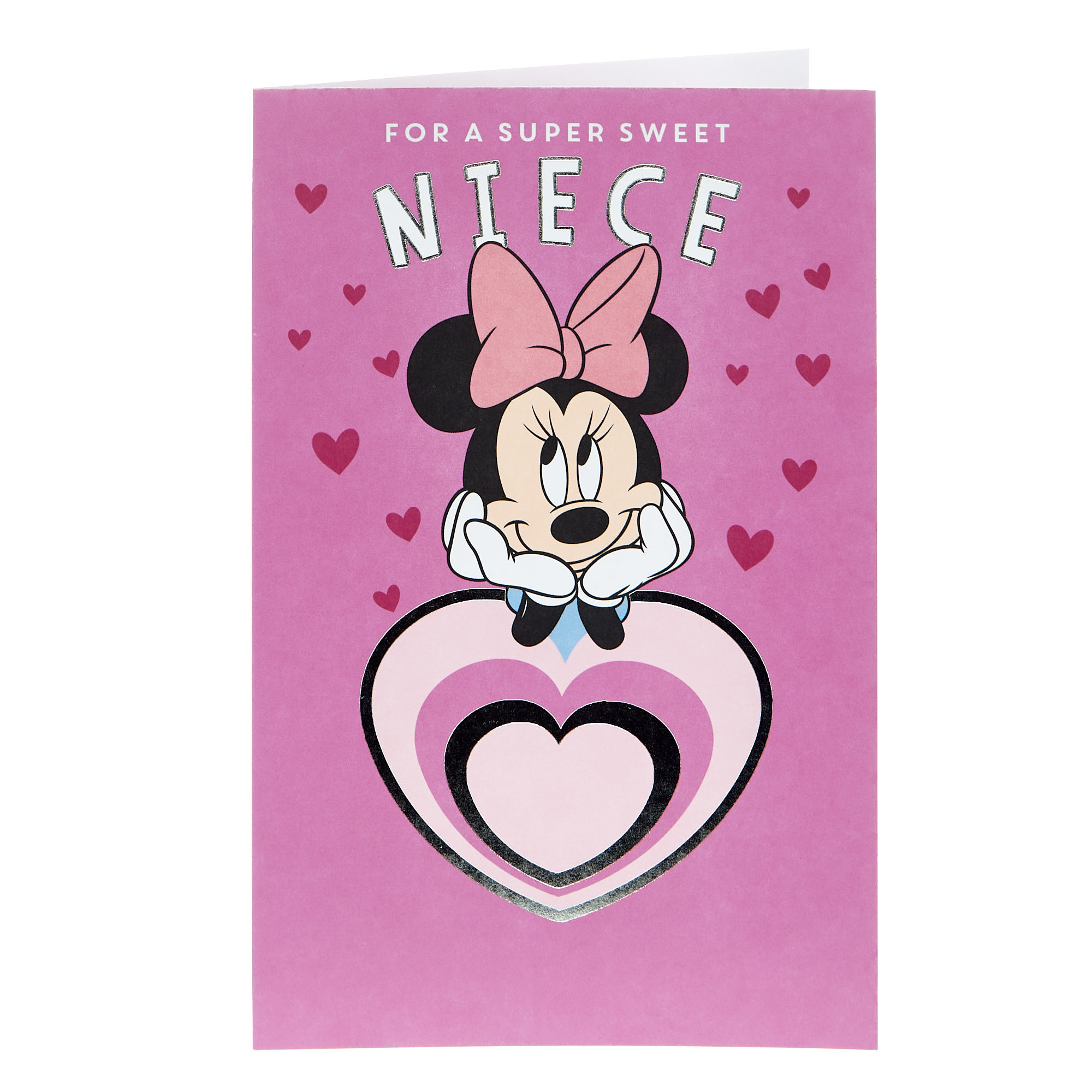 Buy Disney Valentine's Day Card Niece Minnie Mouse for GBP 1.99