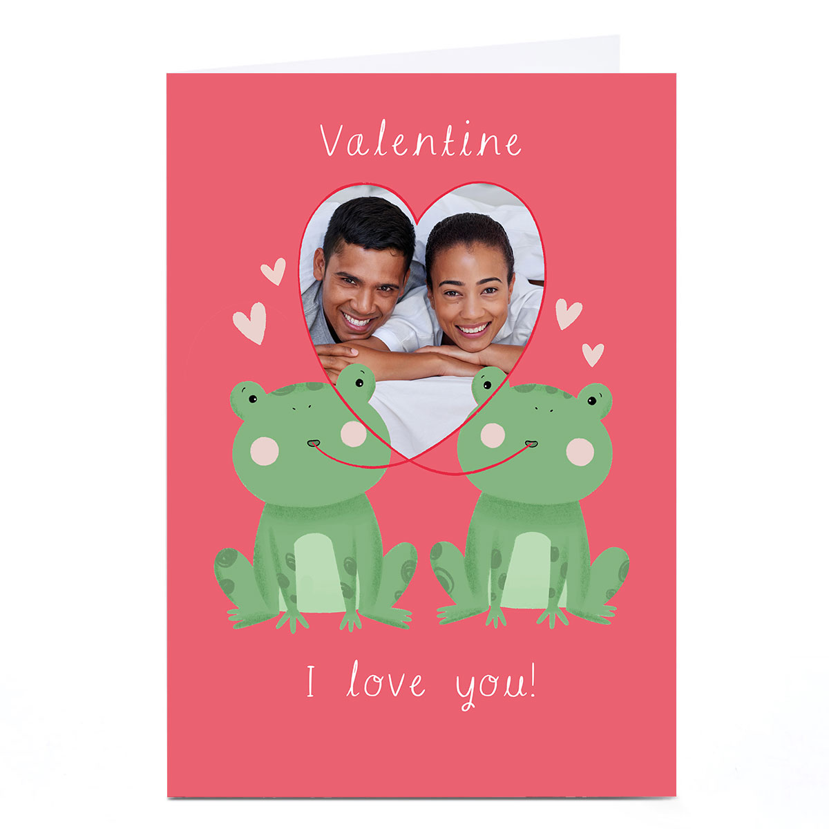 Photo Chloe Fae Valentine's Day Card - I Love You Frogs