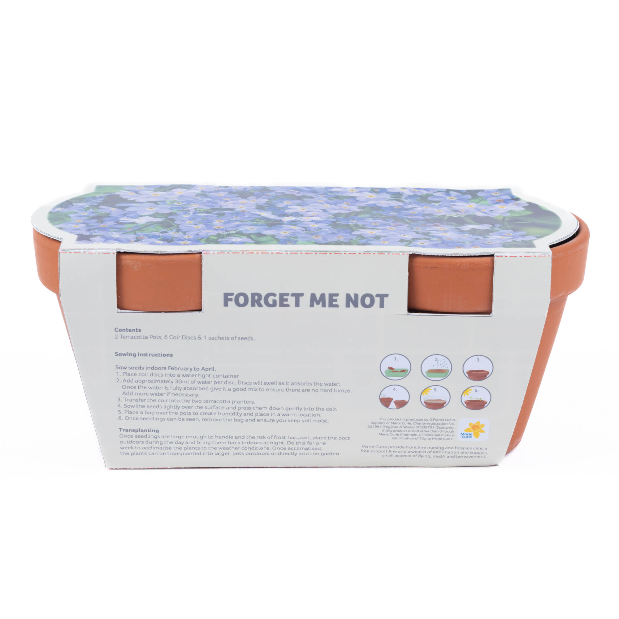 Marie Curie Forget Me Nots Grow Kit     