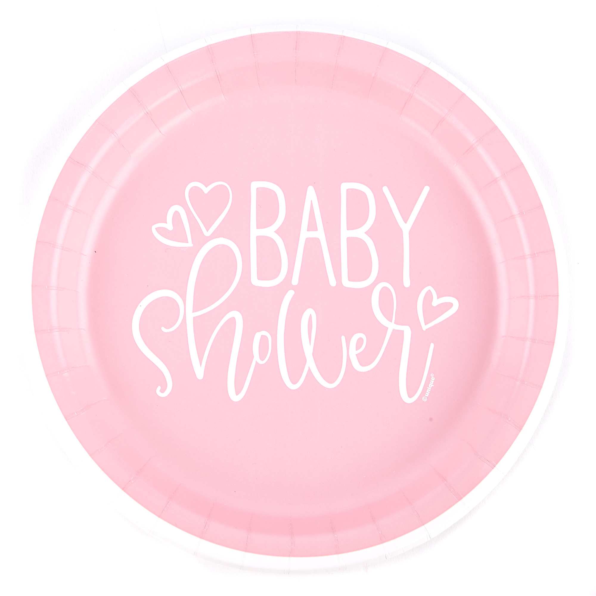 Pink Baby Shower Party Tableware & Decorations Bundle - 16 Guests