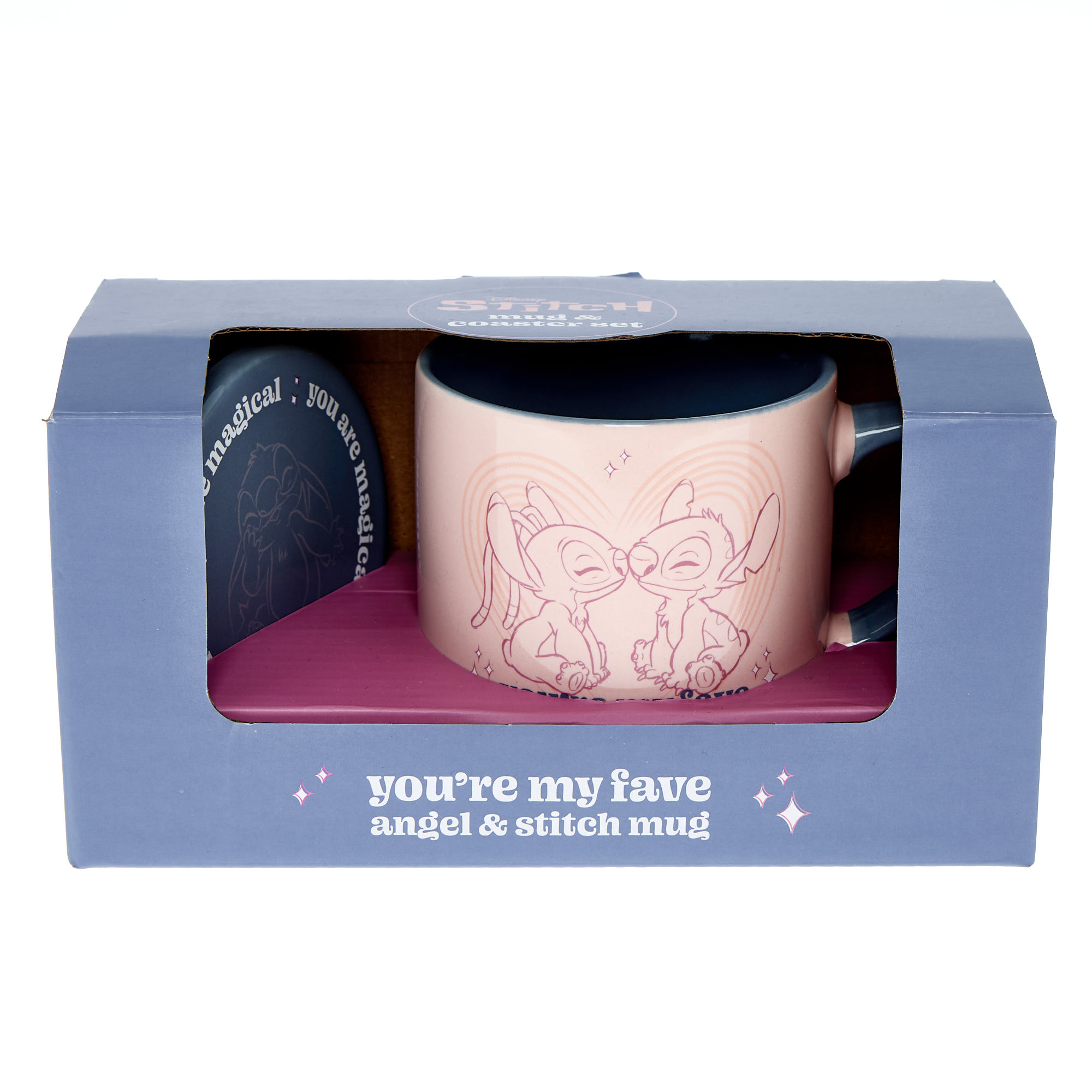Disney Stitch Mug & Coaster Set