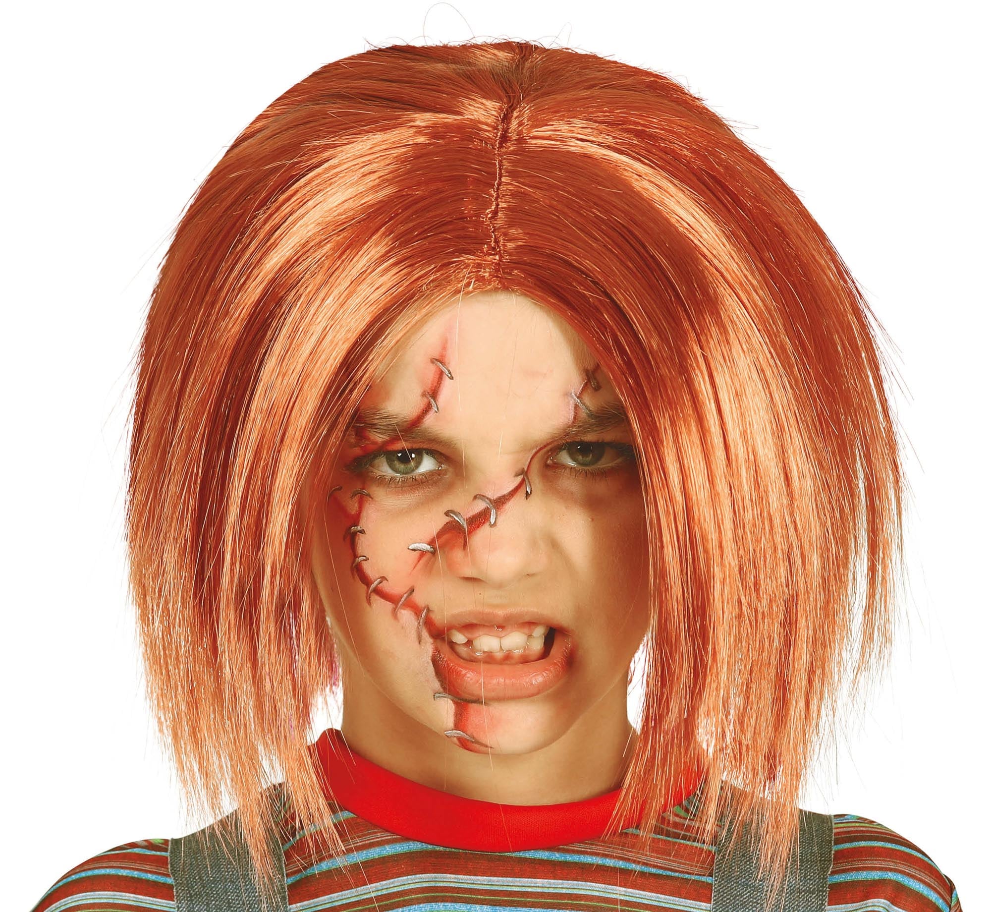 Fancy Dress Children's Killer Doll Wig