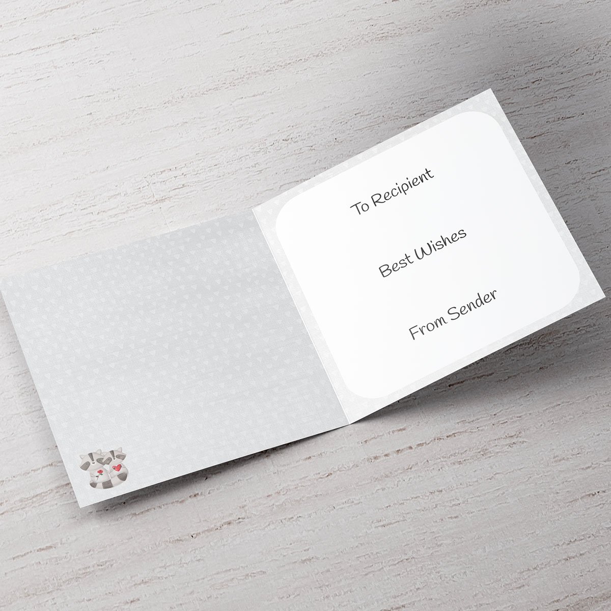 Photo Upload Card - Special Husband Heart