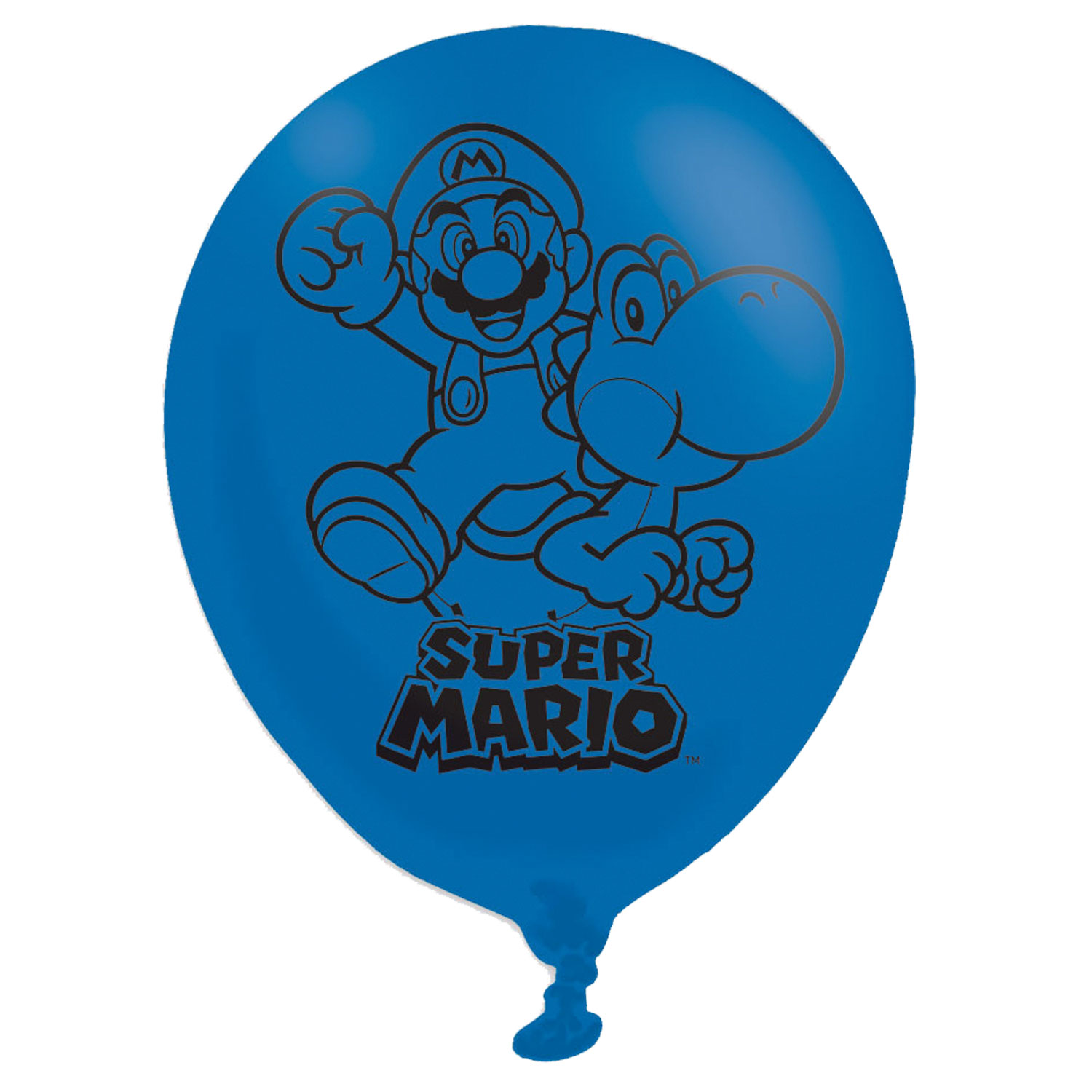 Super Mario Latex Balloons - Pack of 6