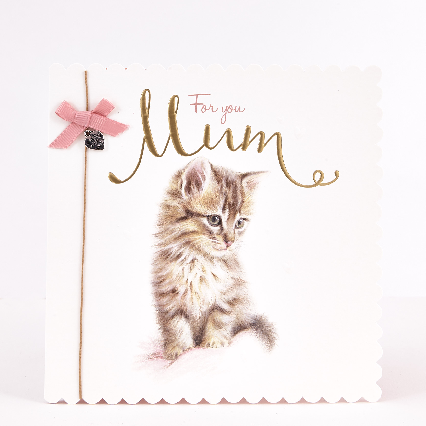 Boutique Collection Birthday Card - Mum Cat
