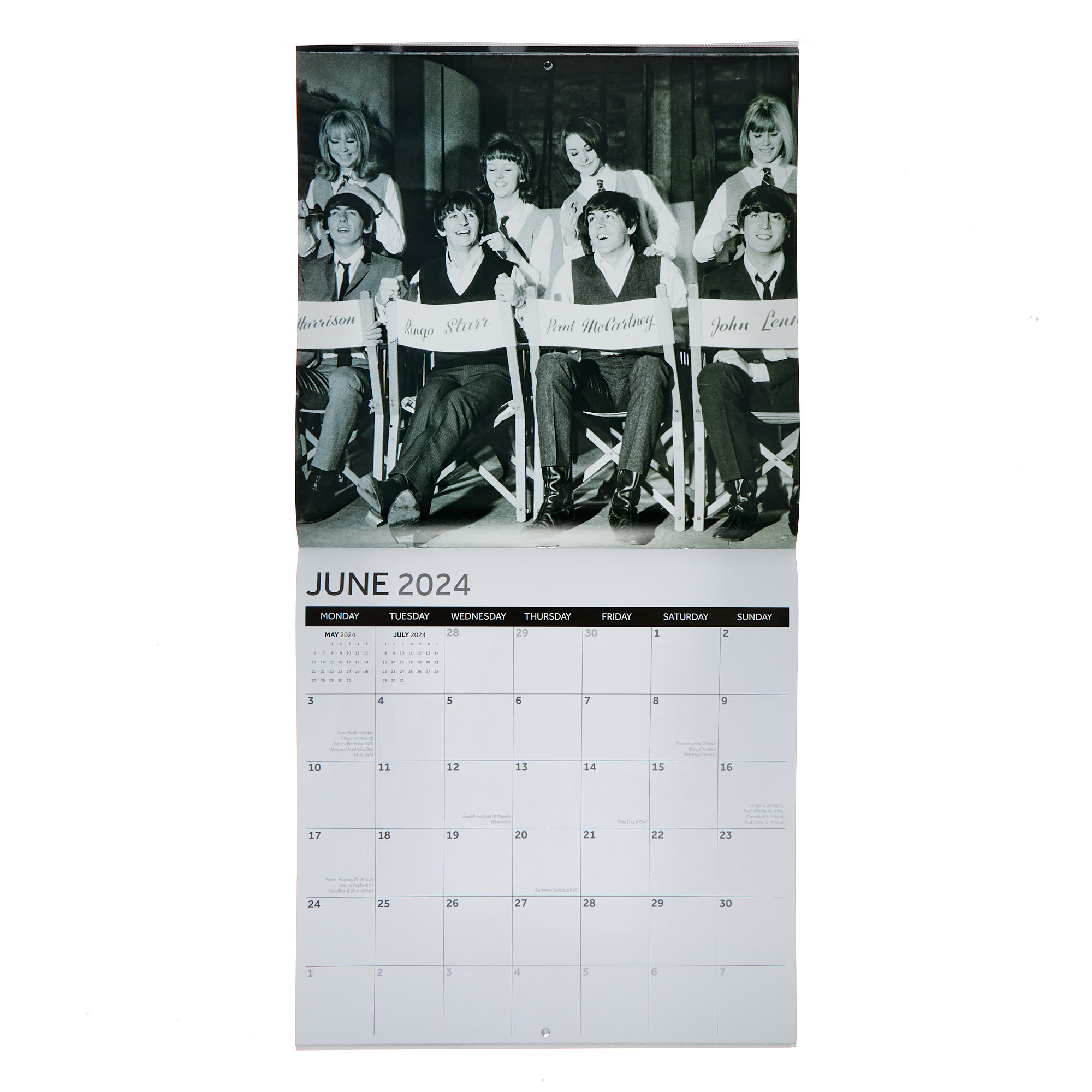The Beatles 2024 Square Calendar