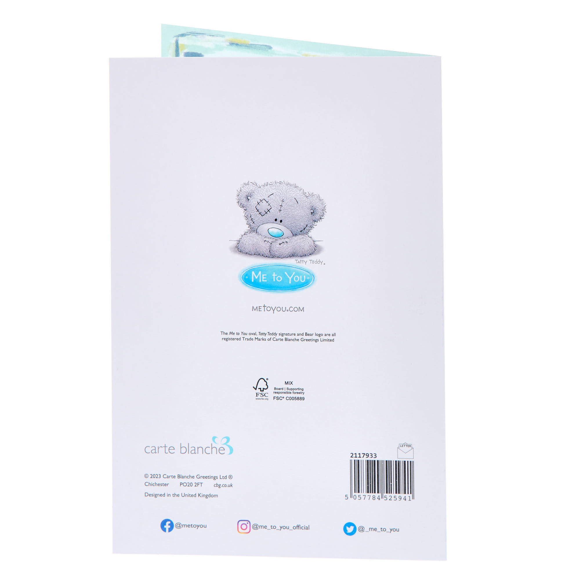 Amazing Husband Tatty Teddy Birthday Card