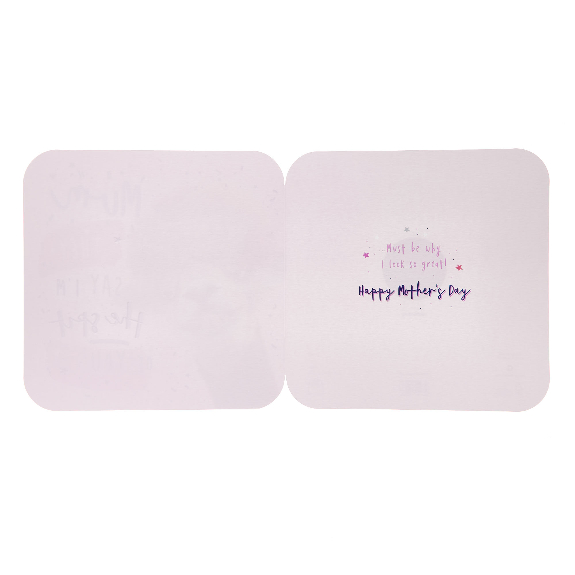 Mum They Say I'm The Spit Of You Mother's Day Card
