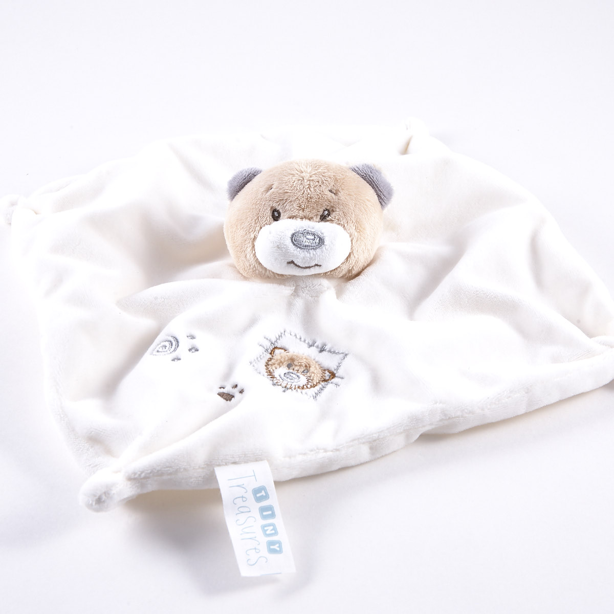 Tiny Treasures Plush Baby Comforter in Gift Box