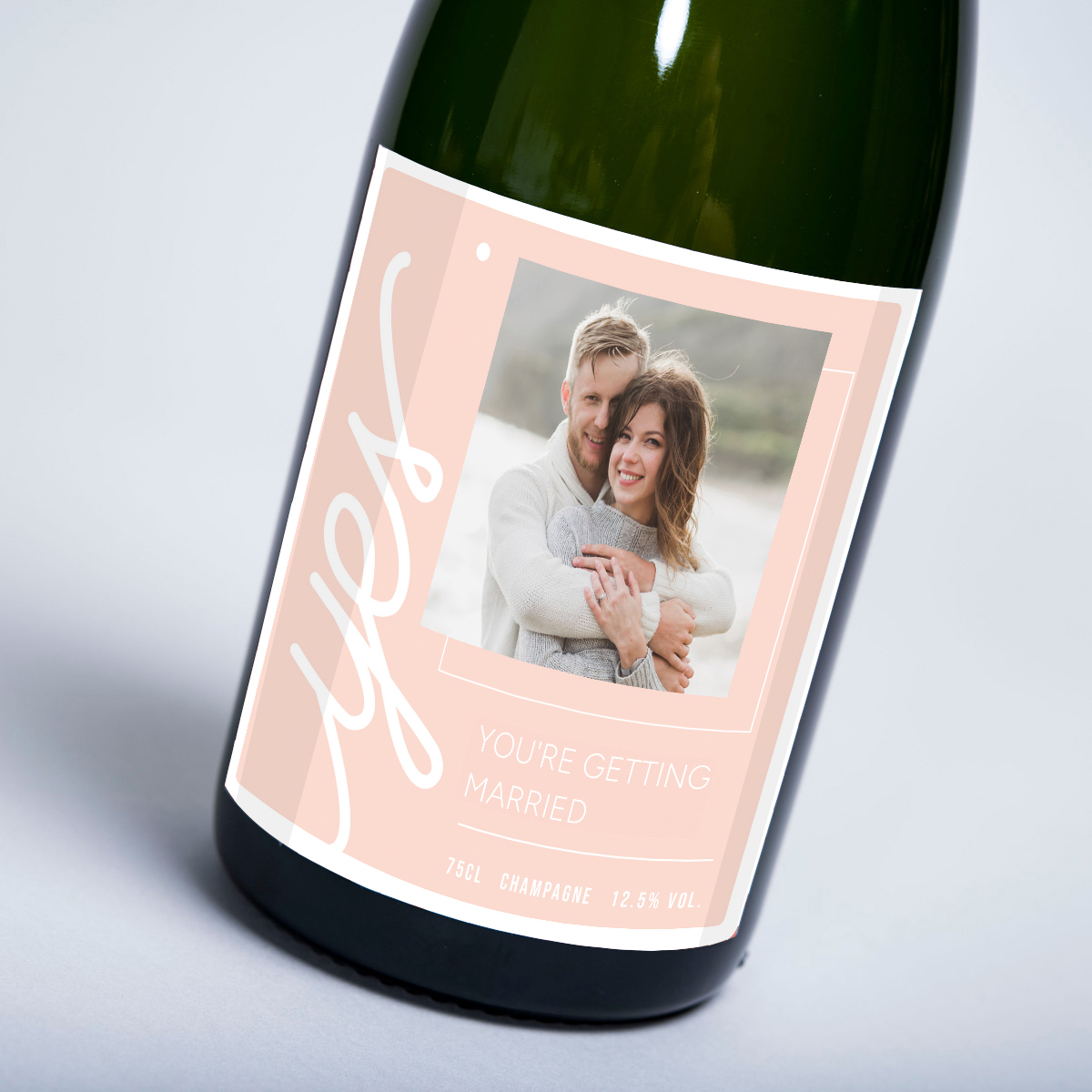 Luxury Personalised Champagne - Just Married