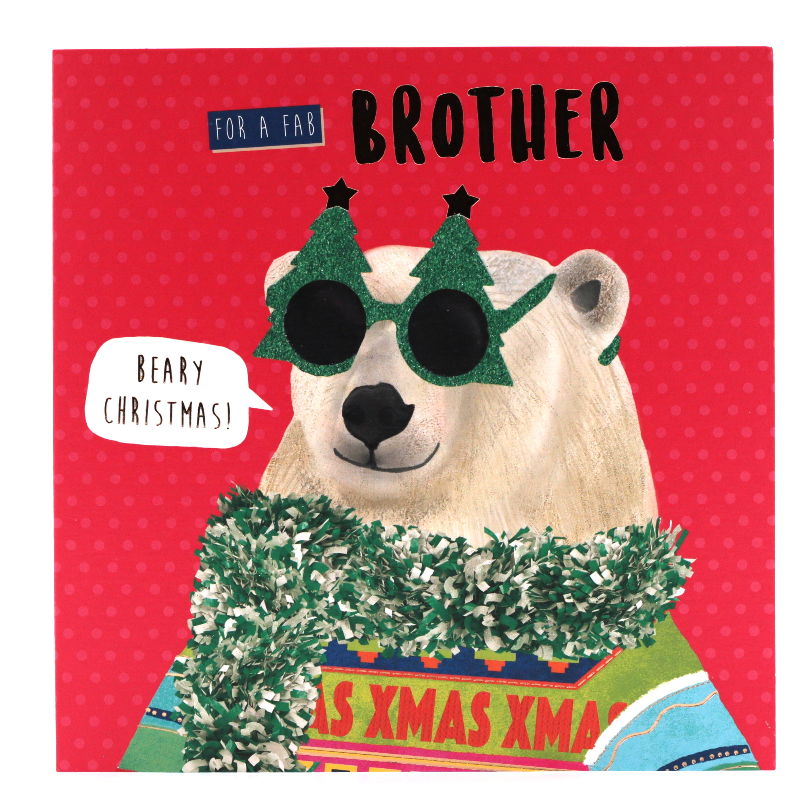 Christmas Card - Fab Brother Polar Bear
