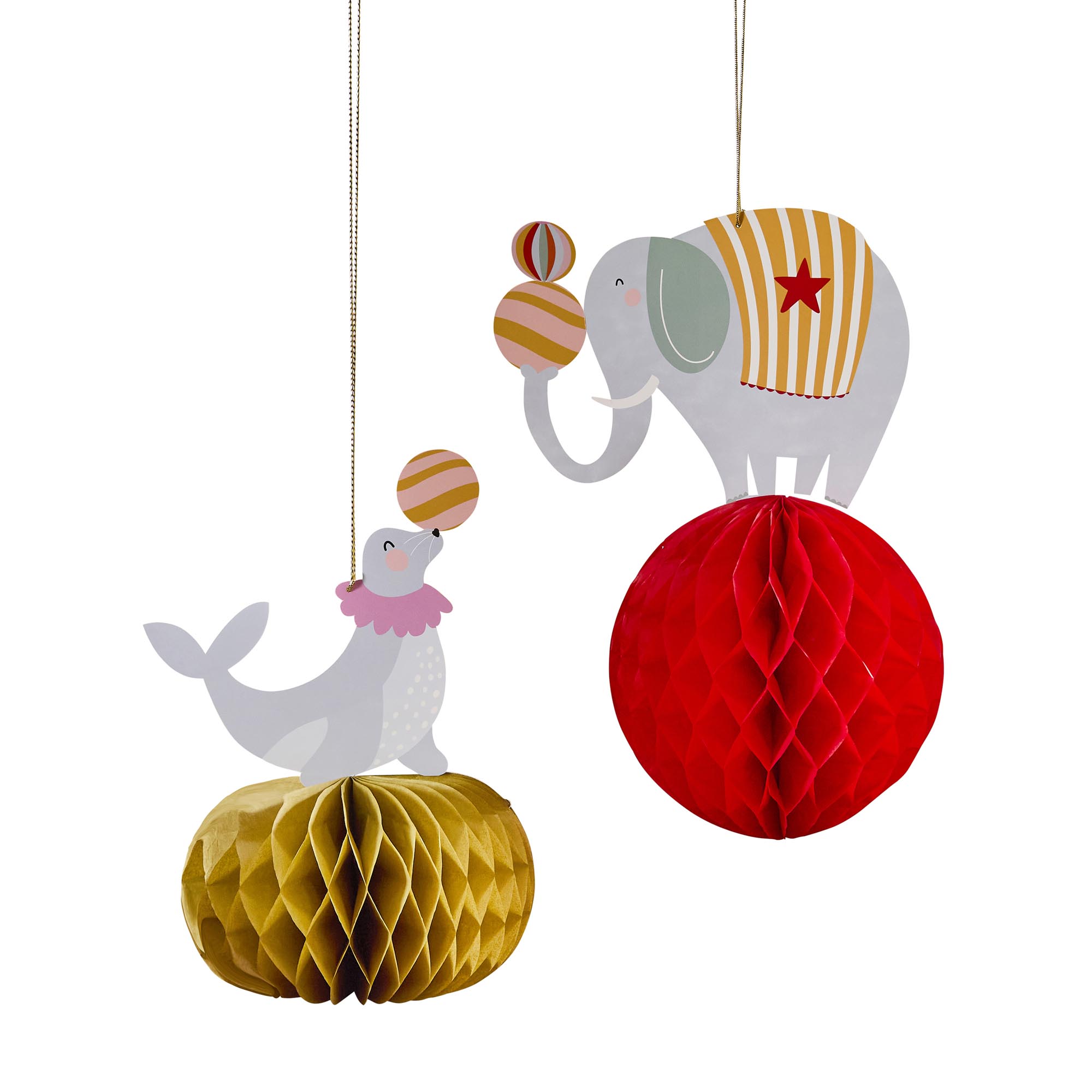 Circus Honeycombs - Pack of 2