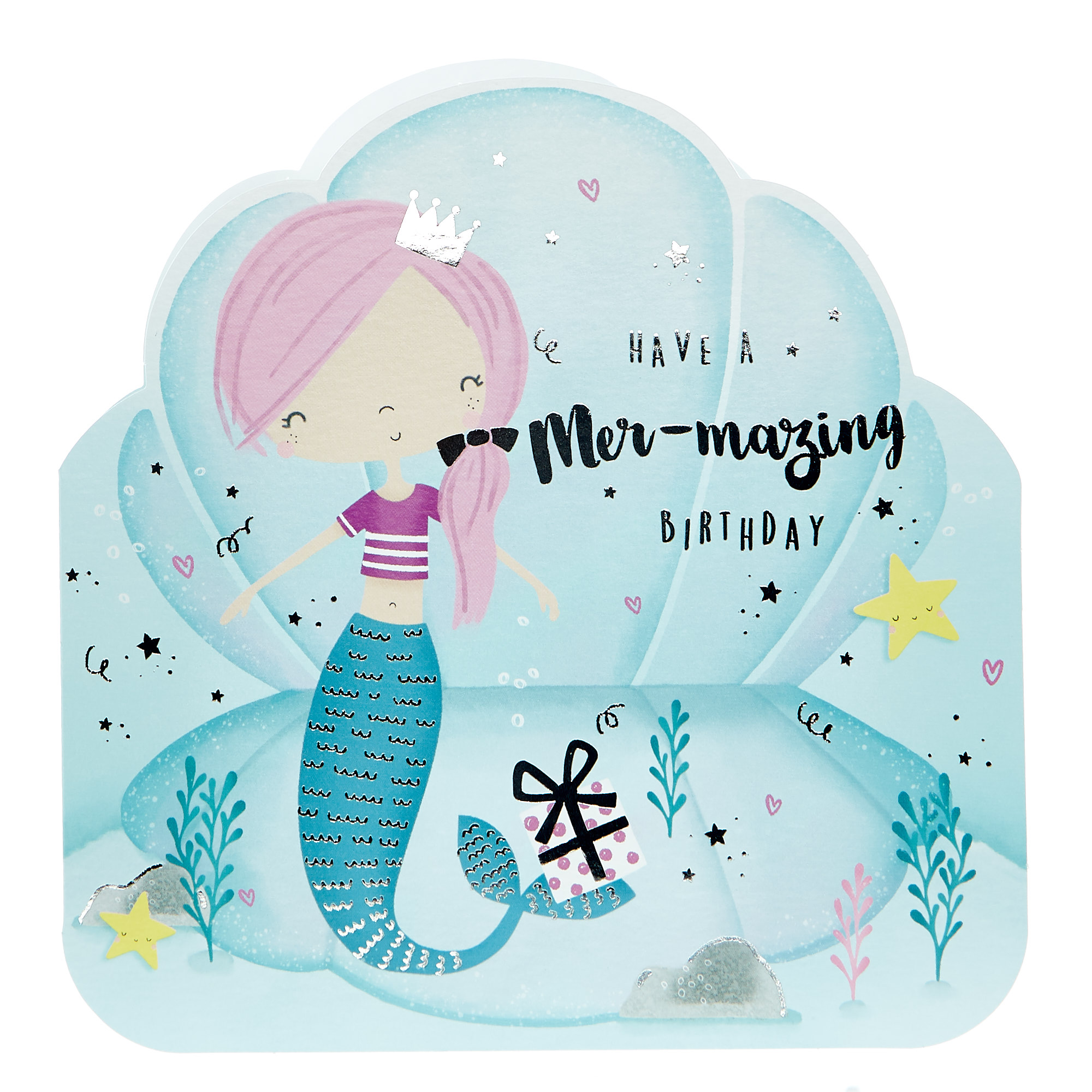 Birthday Card - Have A Mer-Mazing Day