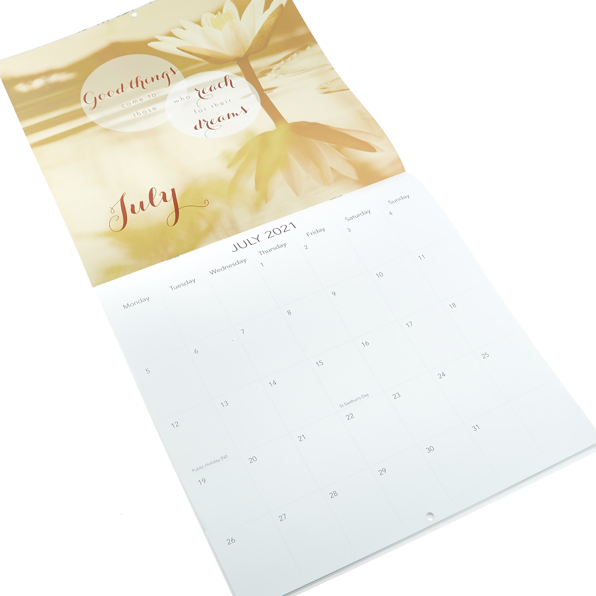 Mind, Body & Soul 2021 Calendar