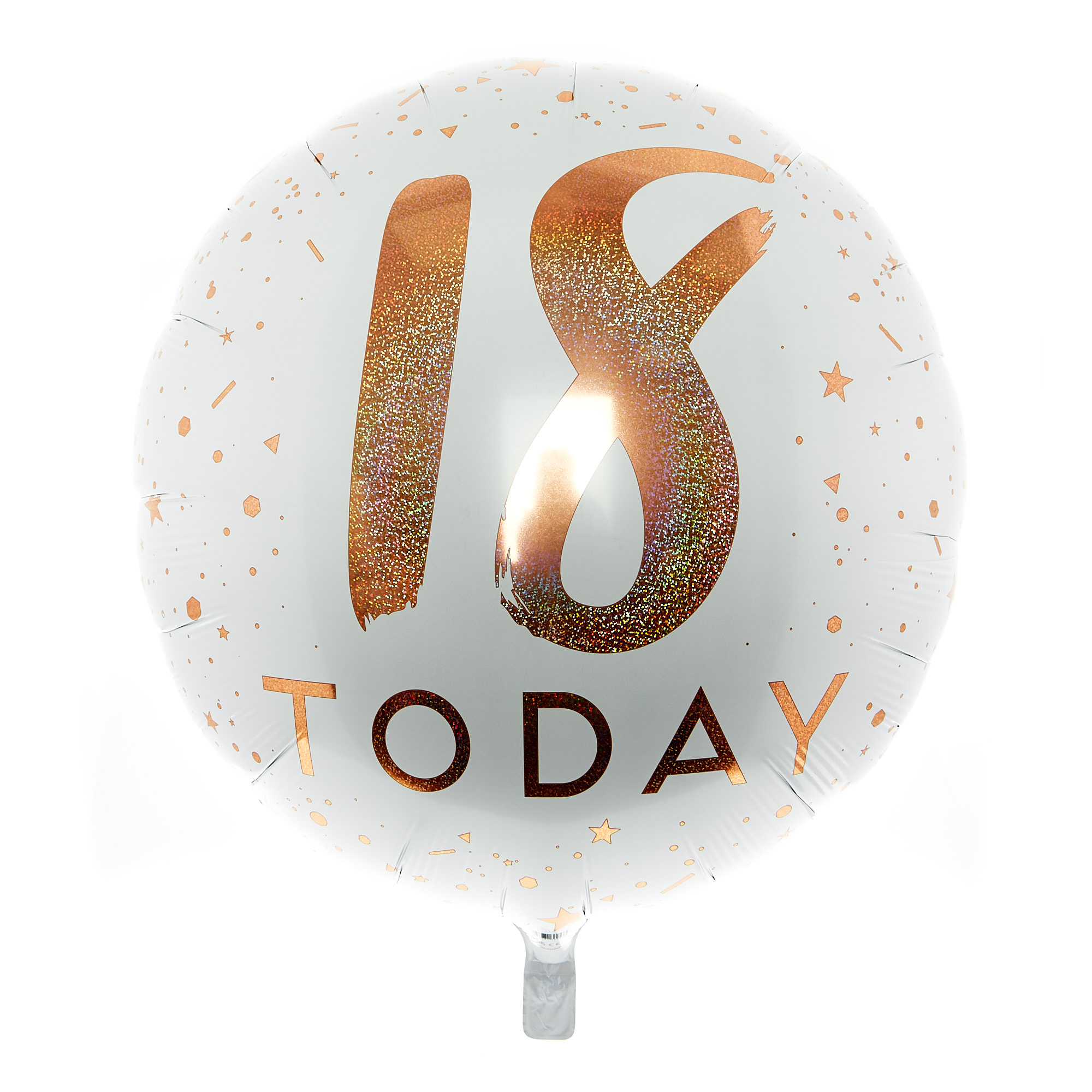 Rose Gold 18 Today 31-Inch Foil Helium Balloon