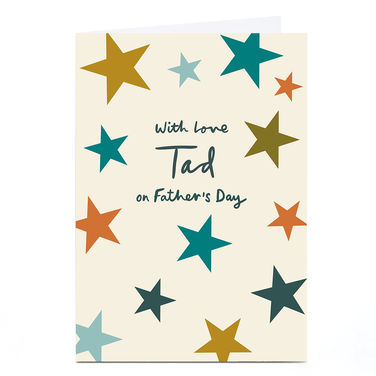 Father's Day Card - With Love Tad