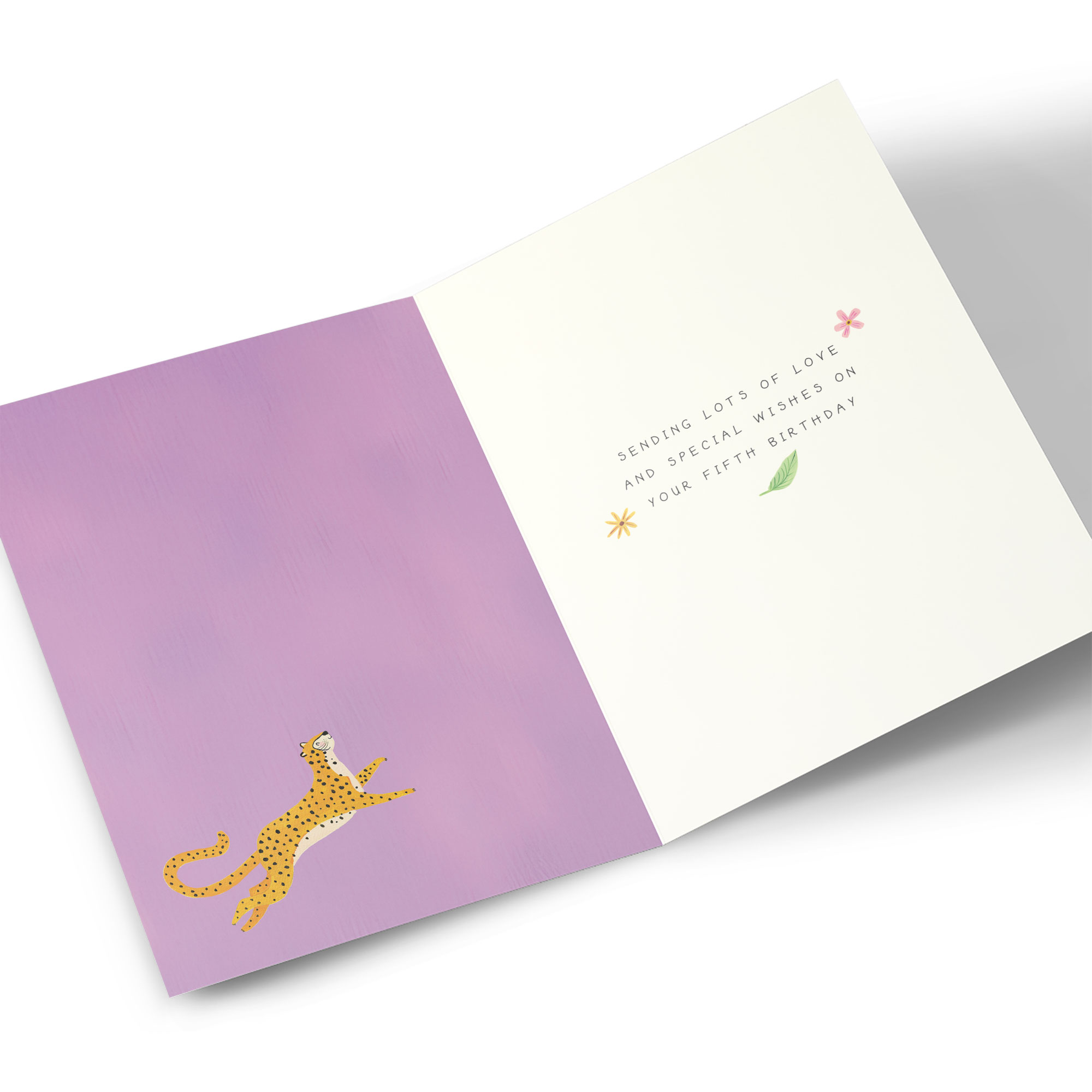 5th Birthday Card - Three Cheers For You