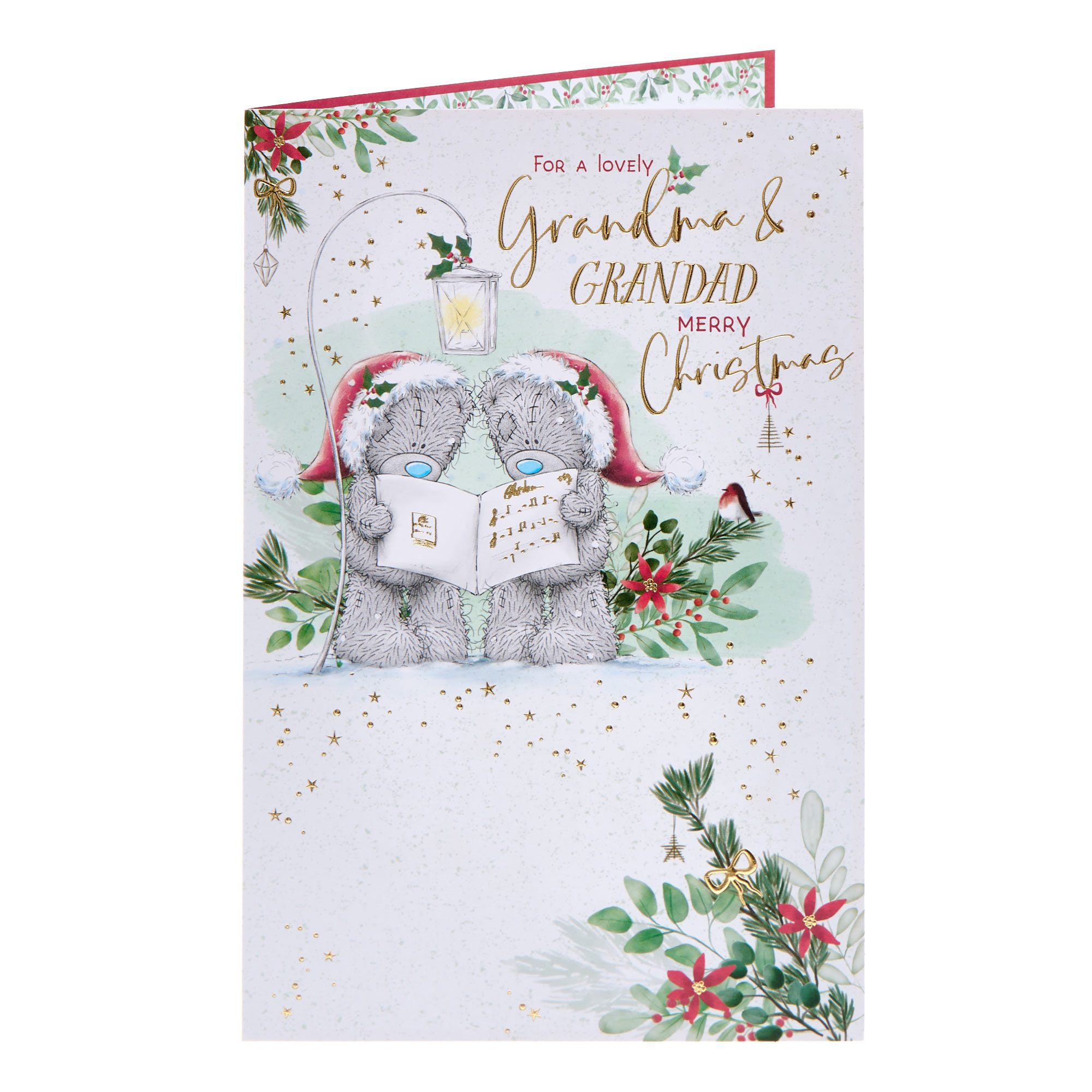Buy Me To You Tatty Teddy Grandma & Grandad Christmas Card for GBP 1.99