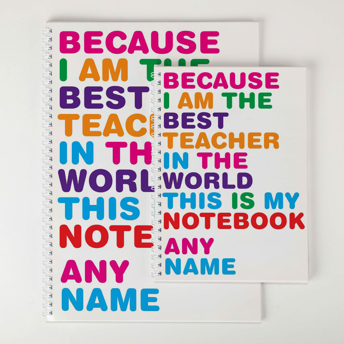 Personalised Best Teacher Notebook