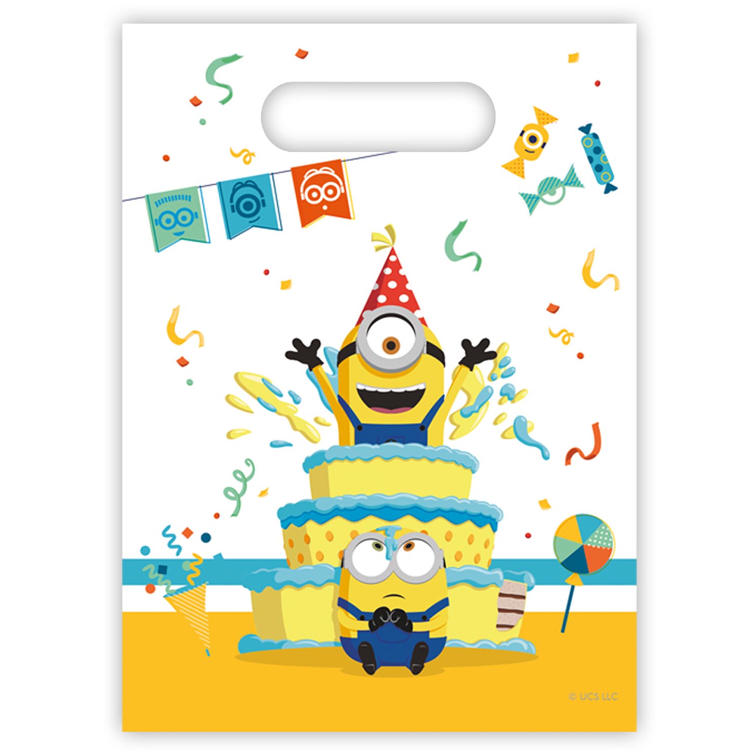 Minions: The Rise of Gru Party Tableware & Decorations Bundle - 16 Guests