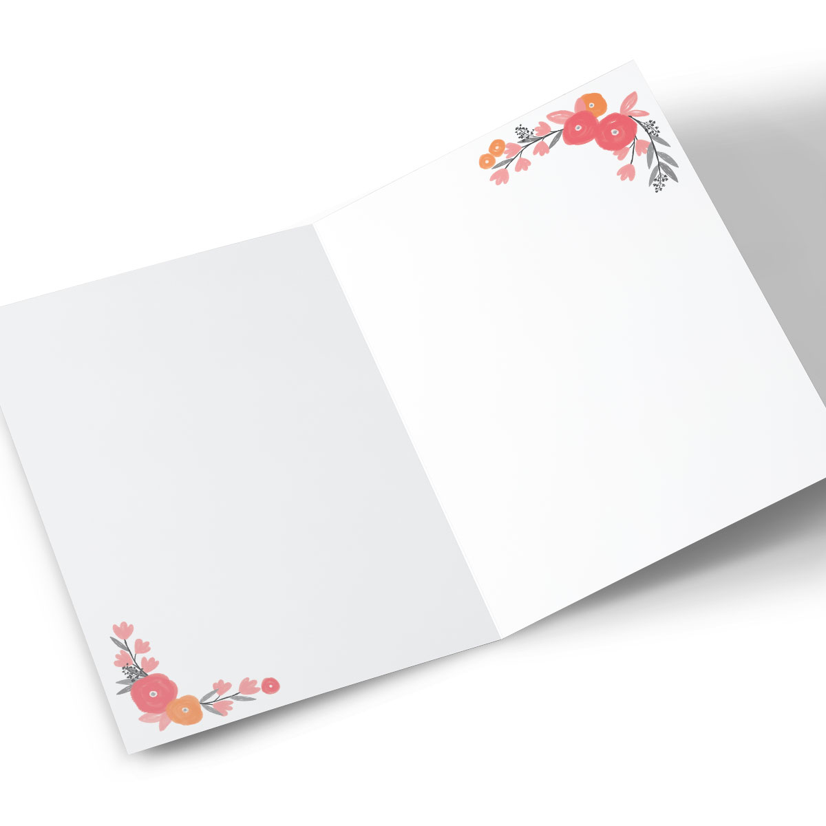 Photo Card - Flower Frame