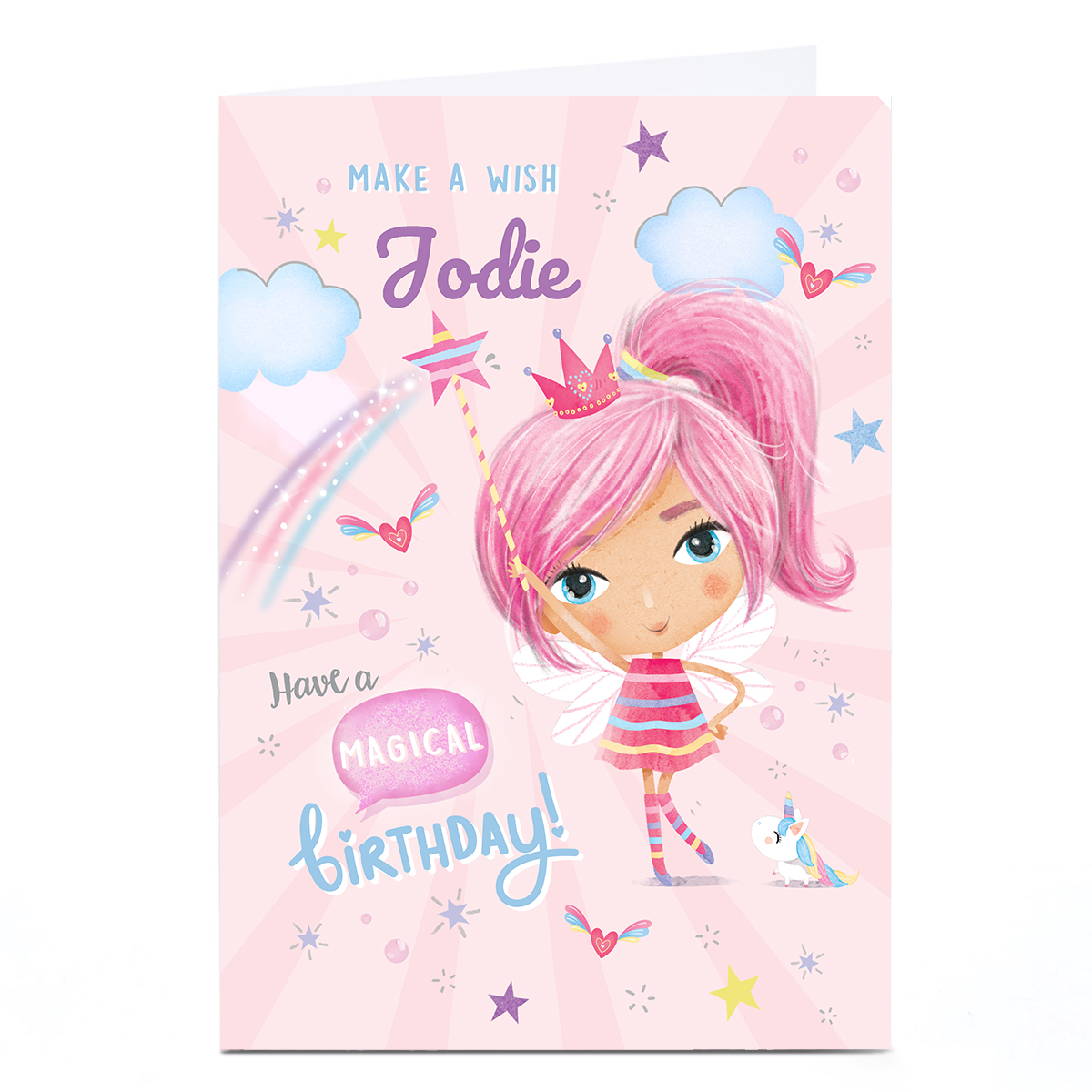 Personalised Card - Magical Birthday