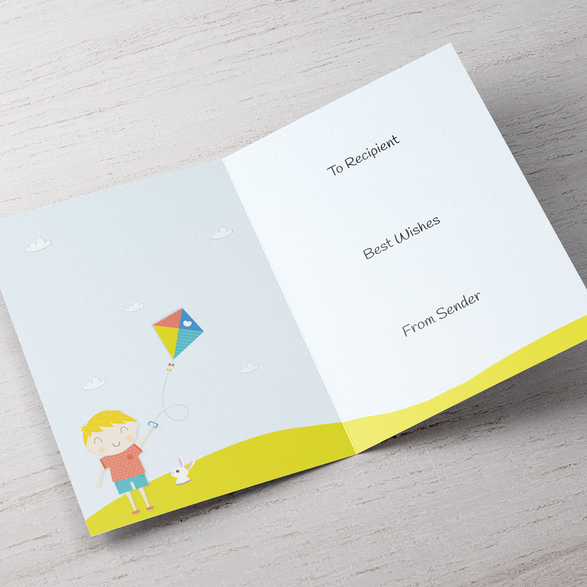 Personalised Mother's Day Card - Lovely Mummy From Your Little Boy