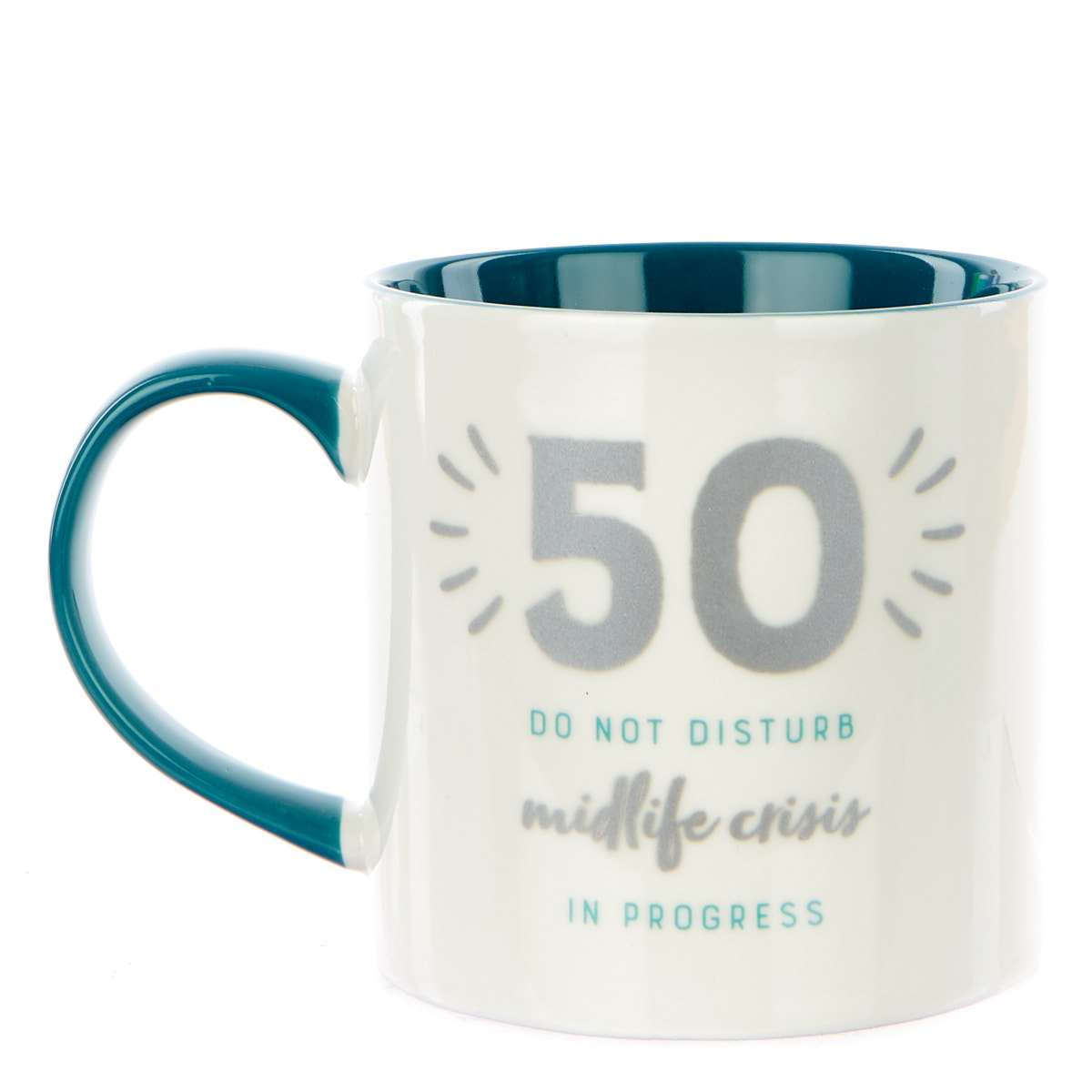 50th Birthday Mug - Midlife Crisis in Progress