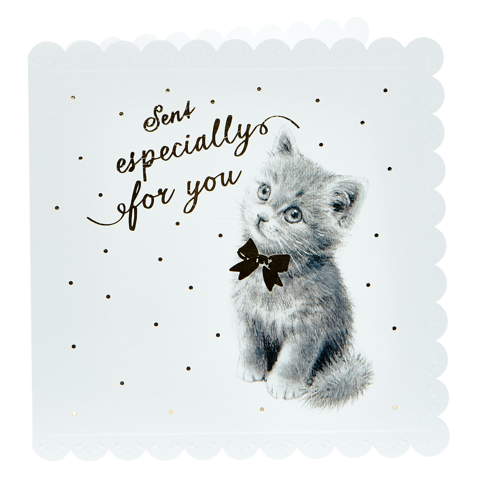 Birthday Card - Especially For You Kitten