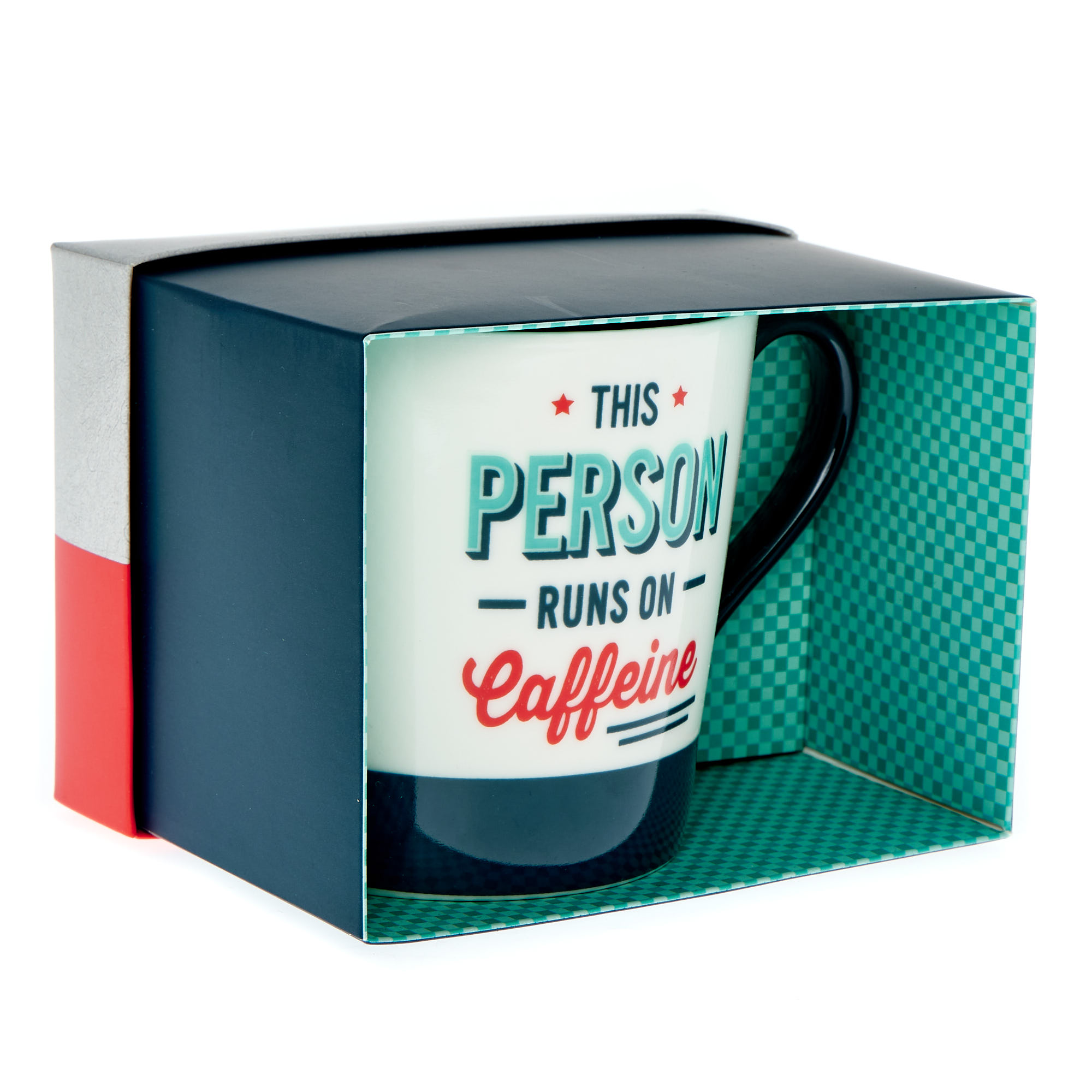 This Person Runs on Caffeine Mug