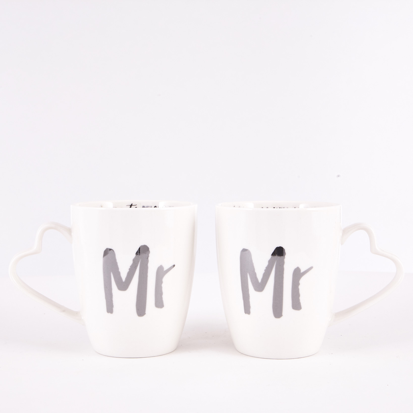 Mr & Mr Wedding Mug Set