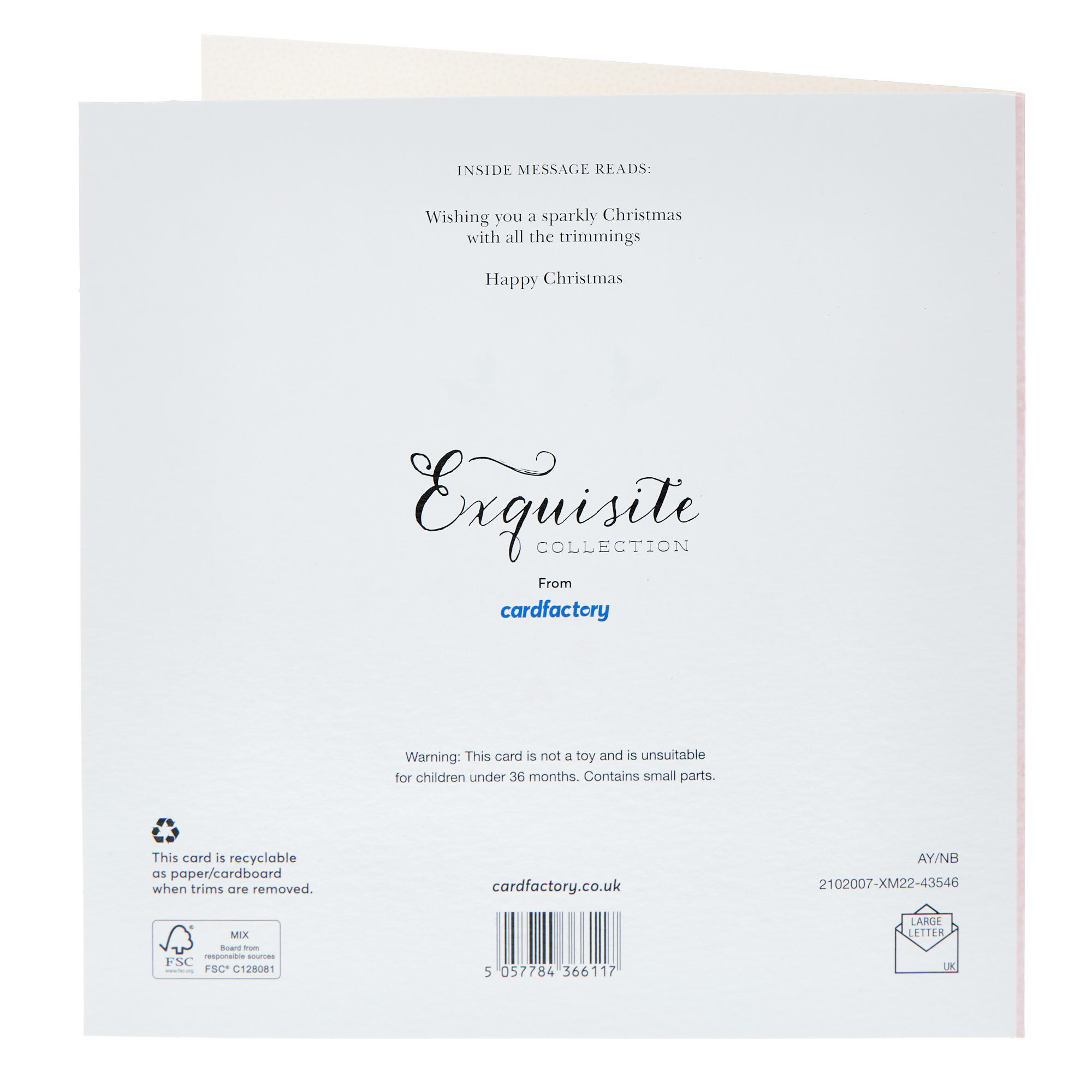 Exquisite Nan With Love Christmas Card 