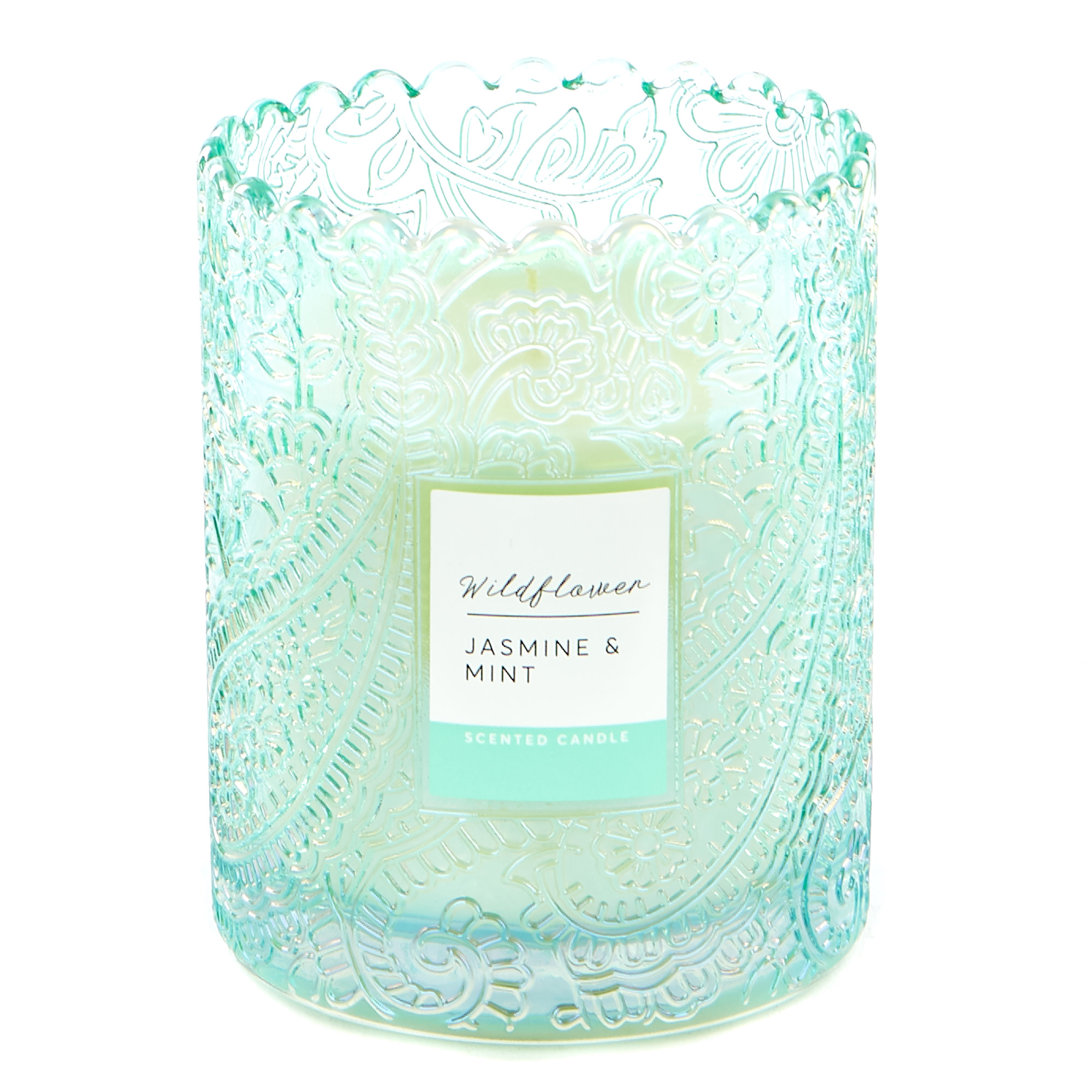 Wildflower Jasmine & Mint Scented Candle