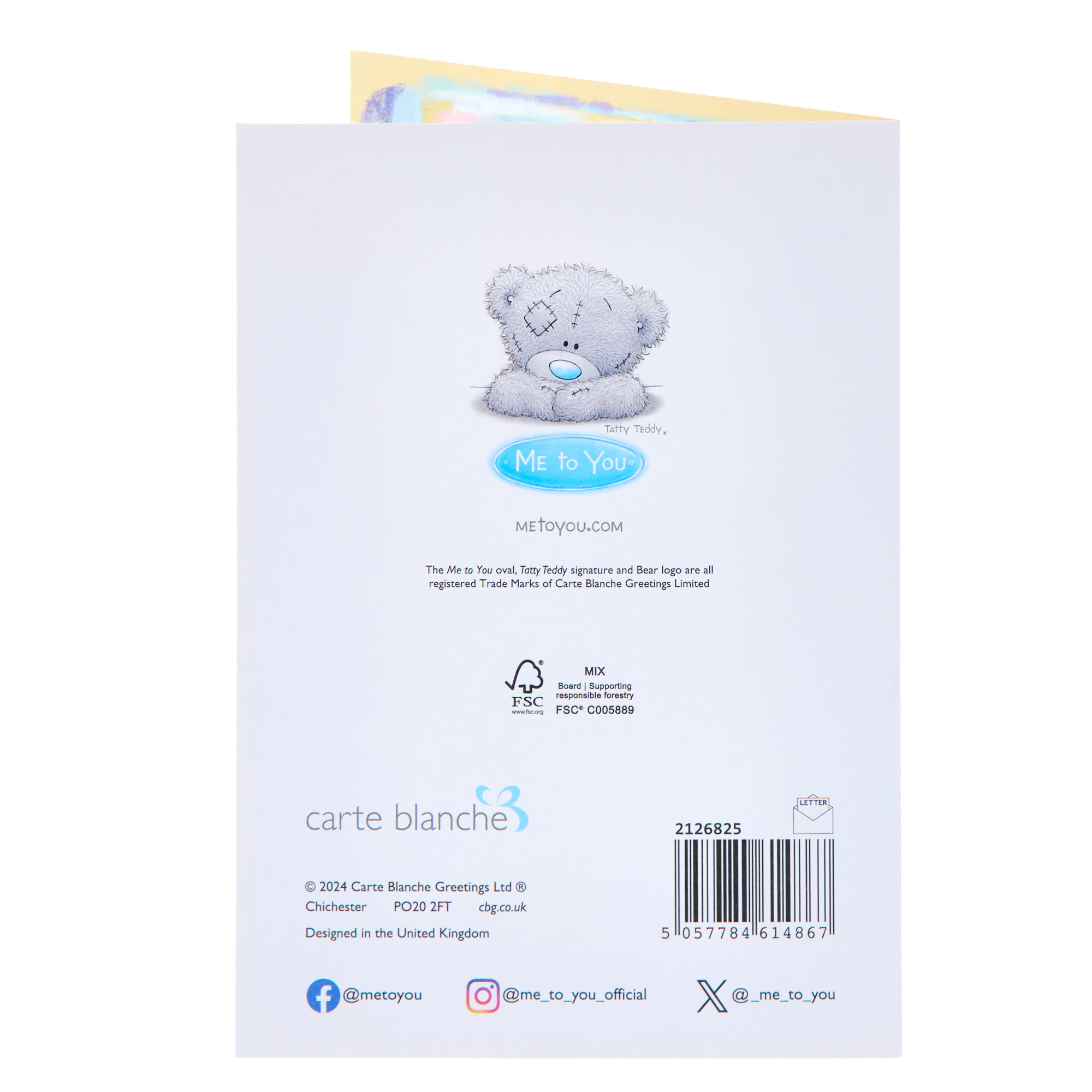 Me To You Tatty Teddy New Job Congratulations Card