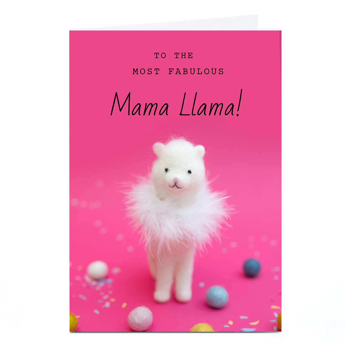 Personalised Lemon & Sugar Mother's Day Card - Mama Llama