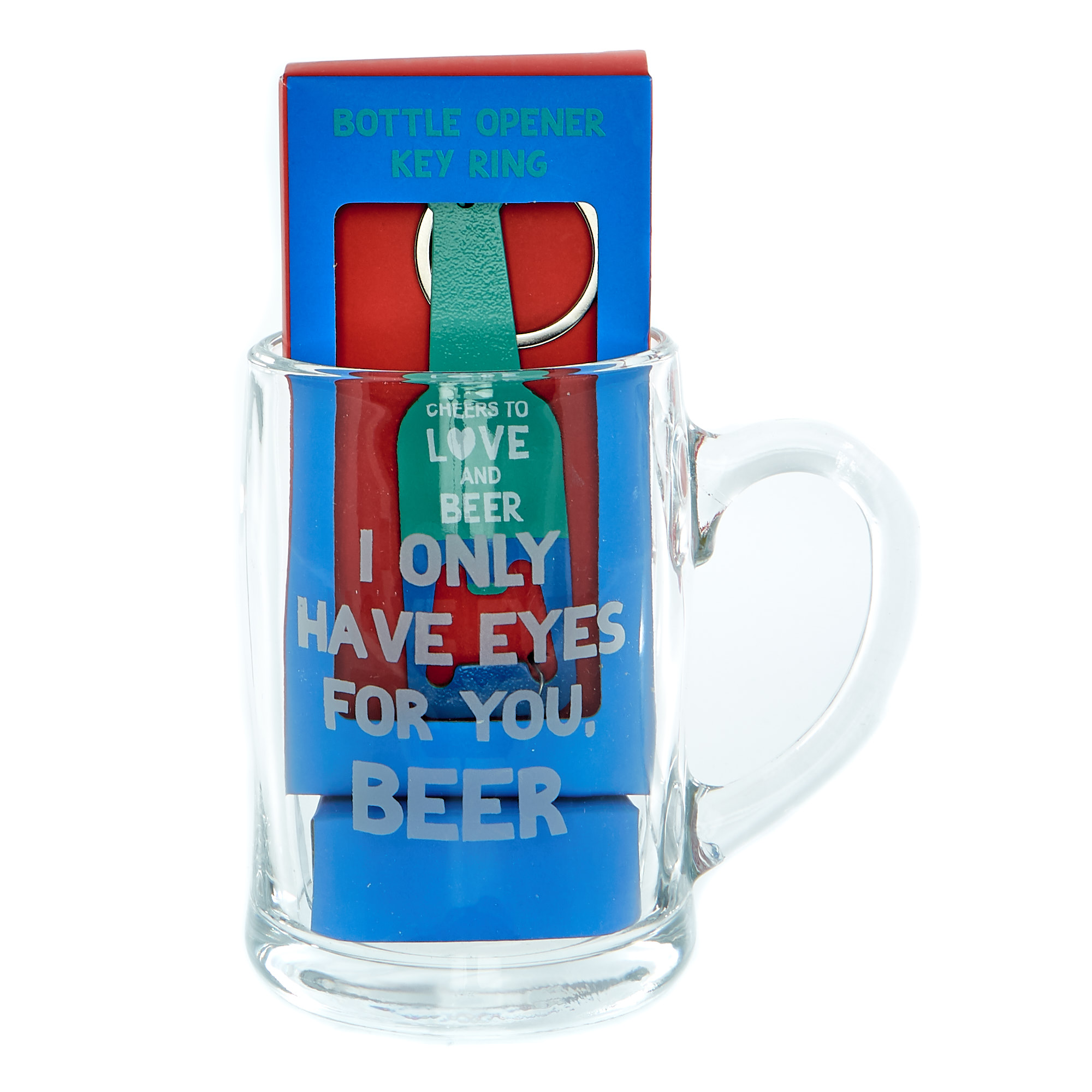 Love Bites Tankard & Bottle Opener Set