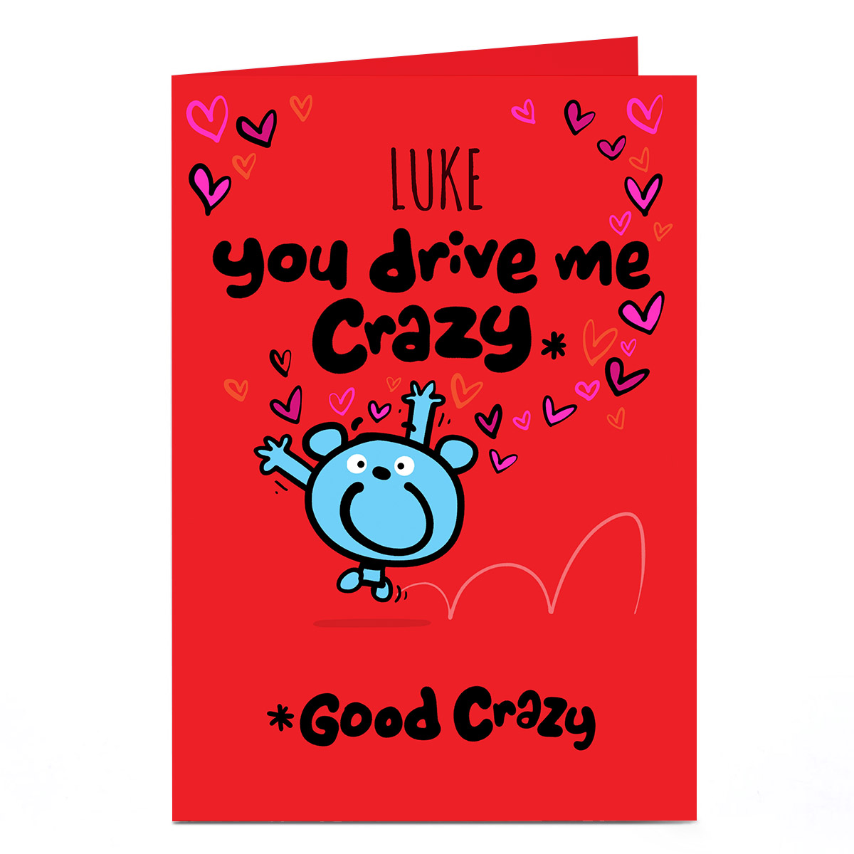 Fruitloops - Drive me Crazy Valentine's Card