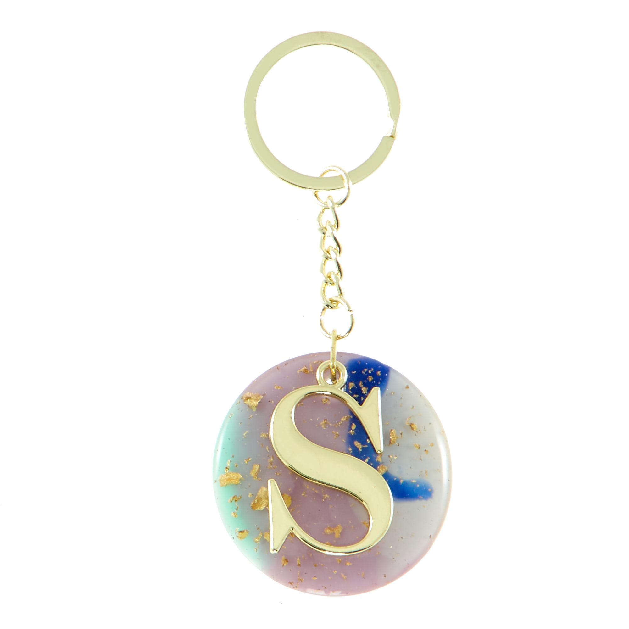 Monogram Keyring Letter S