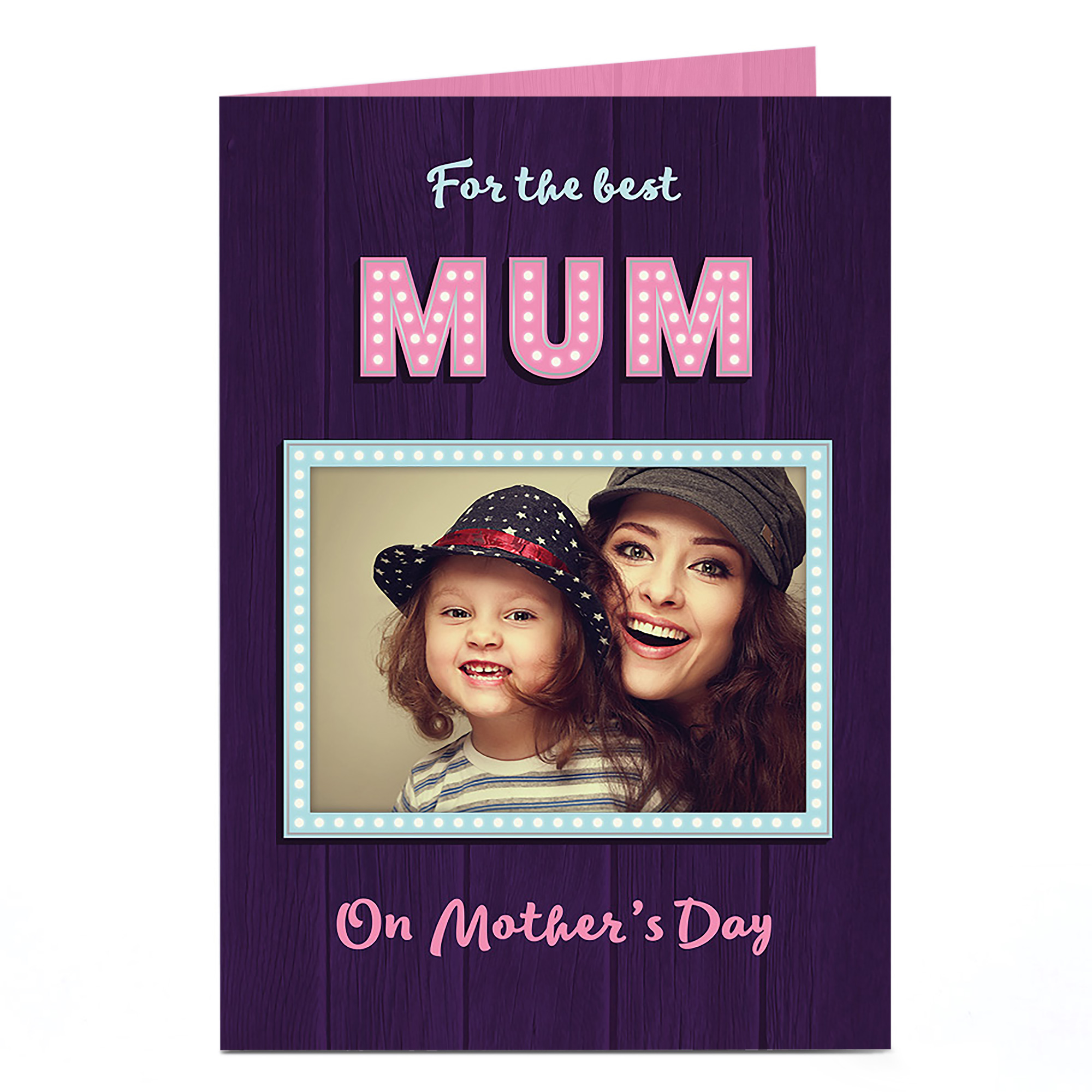 Photo Mother's Day Card - For The Best Mum