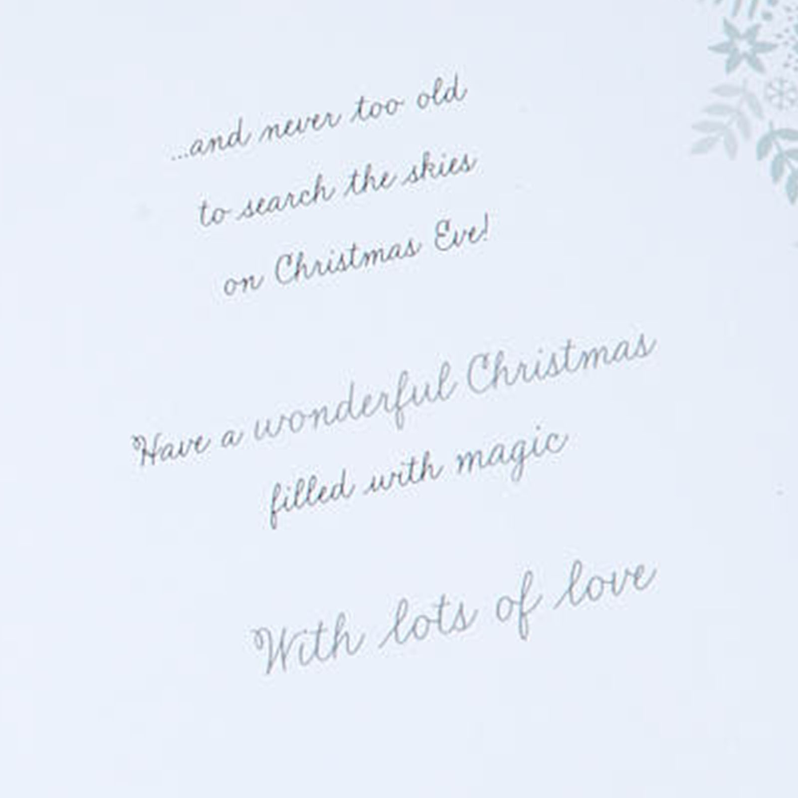 Christmas Card - Daughter Festive Verse