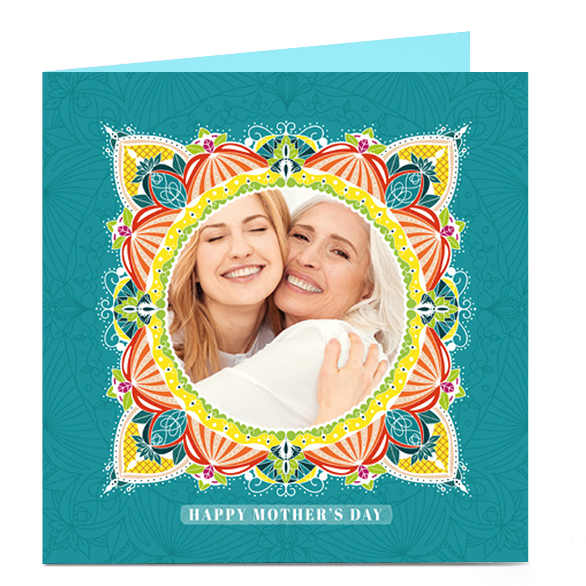 Photo Mother's Day Card - Mandala Frame
