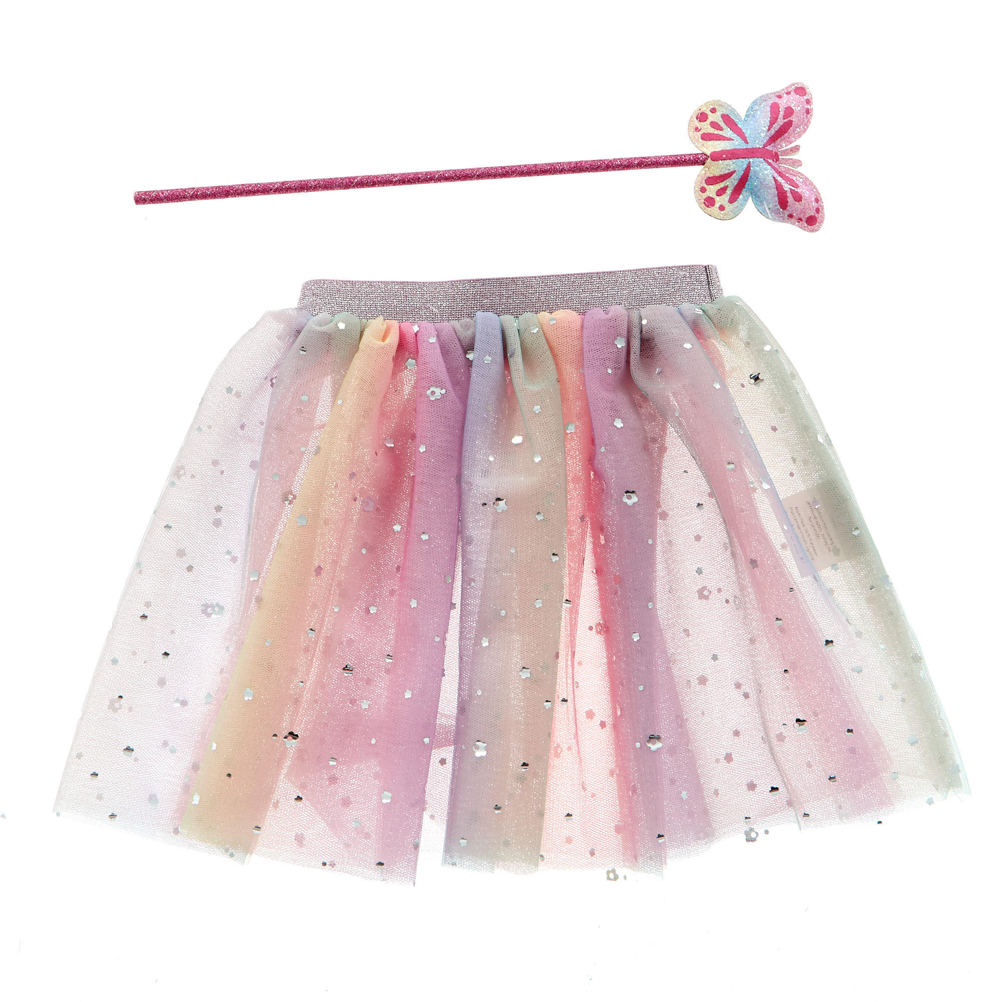 Tutu & Wand Fairy Magic Dress-Up Set