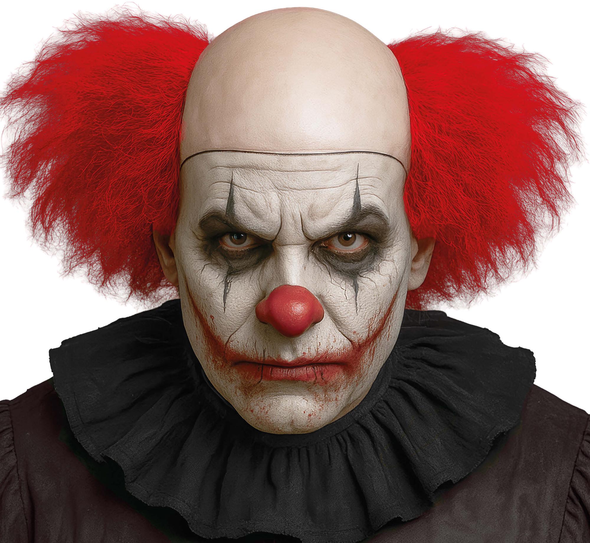 Fancy Dress Clown Bald Cap 