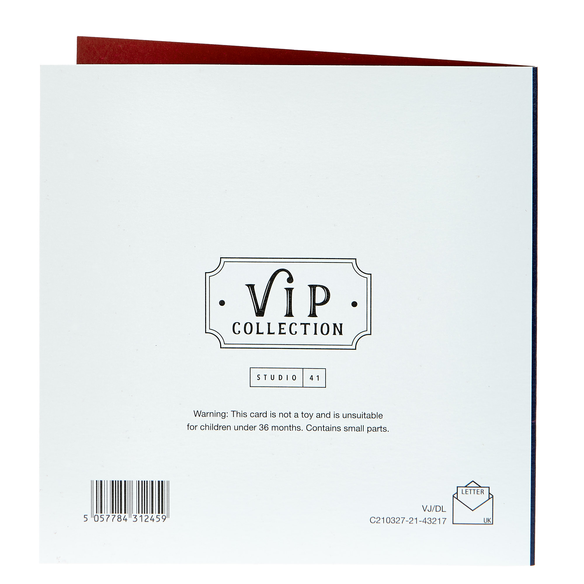 VIP Collection Christmas Card - Cousin Indulge Yourself