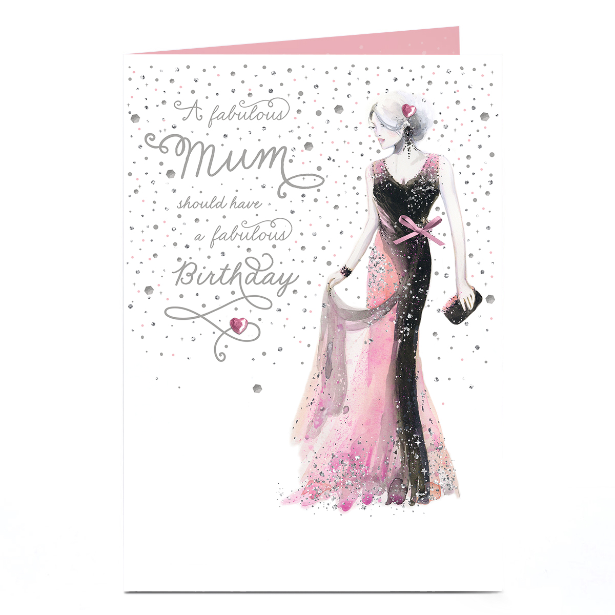 Birthday Card - Fabulous Mum Fabulous Birthday, Mum
