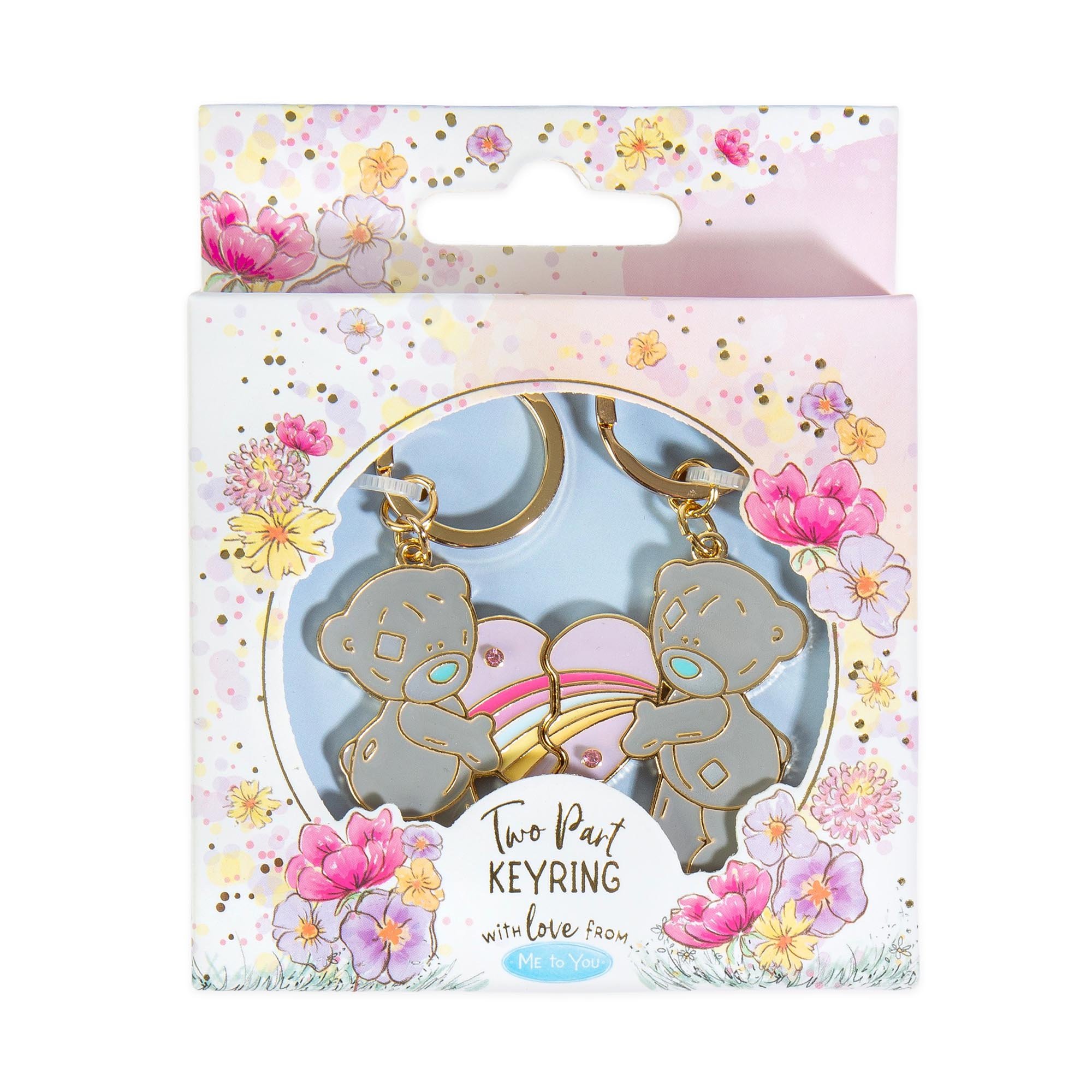 Tatty Teddy Two-Part Love Heart Keyrings