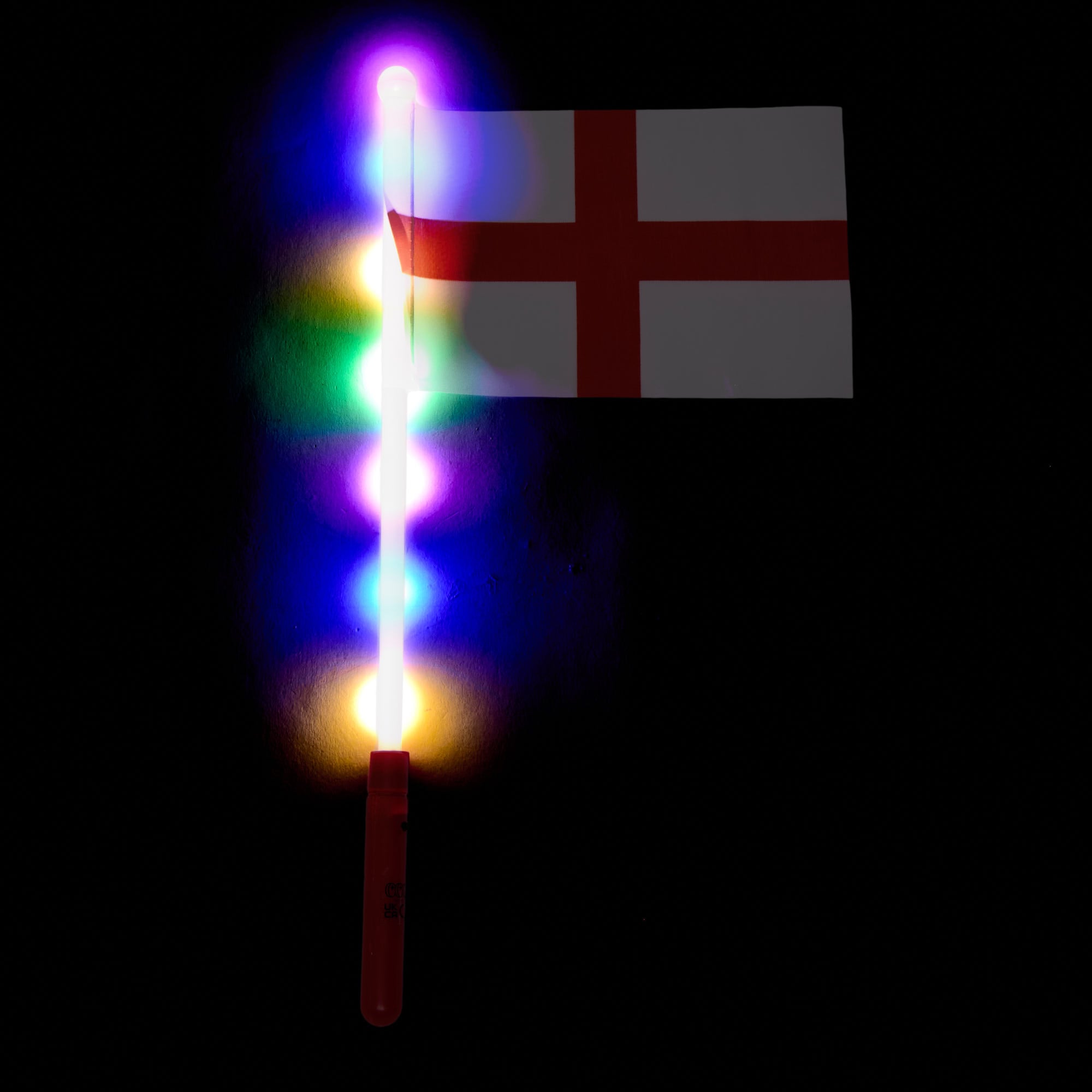 Light-Up England Waving Flag