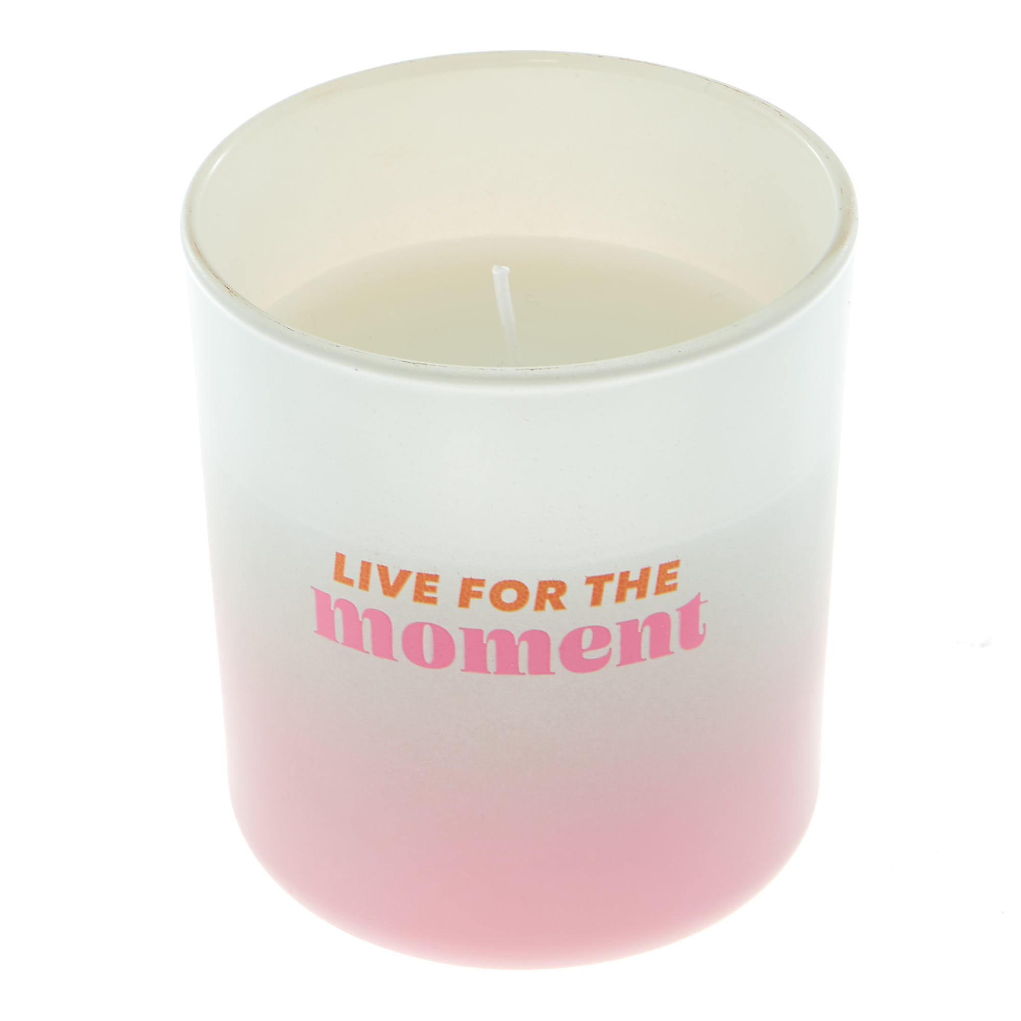 Live For The Moment Camomile & Rose Scented Candle