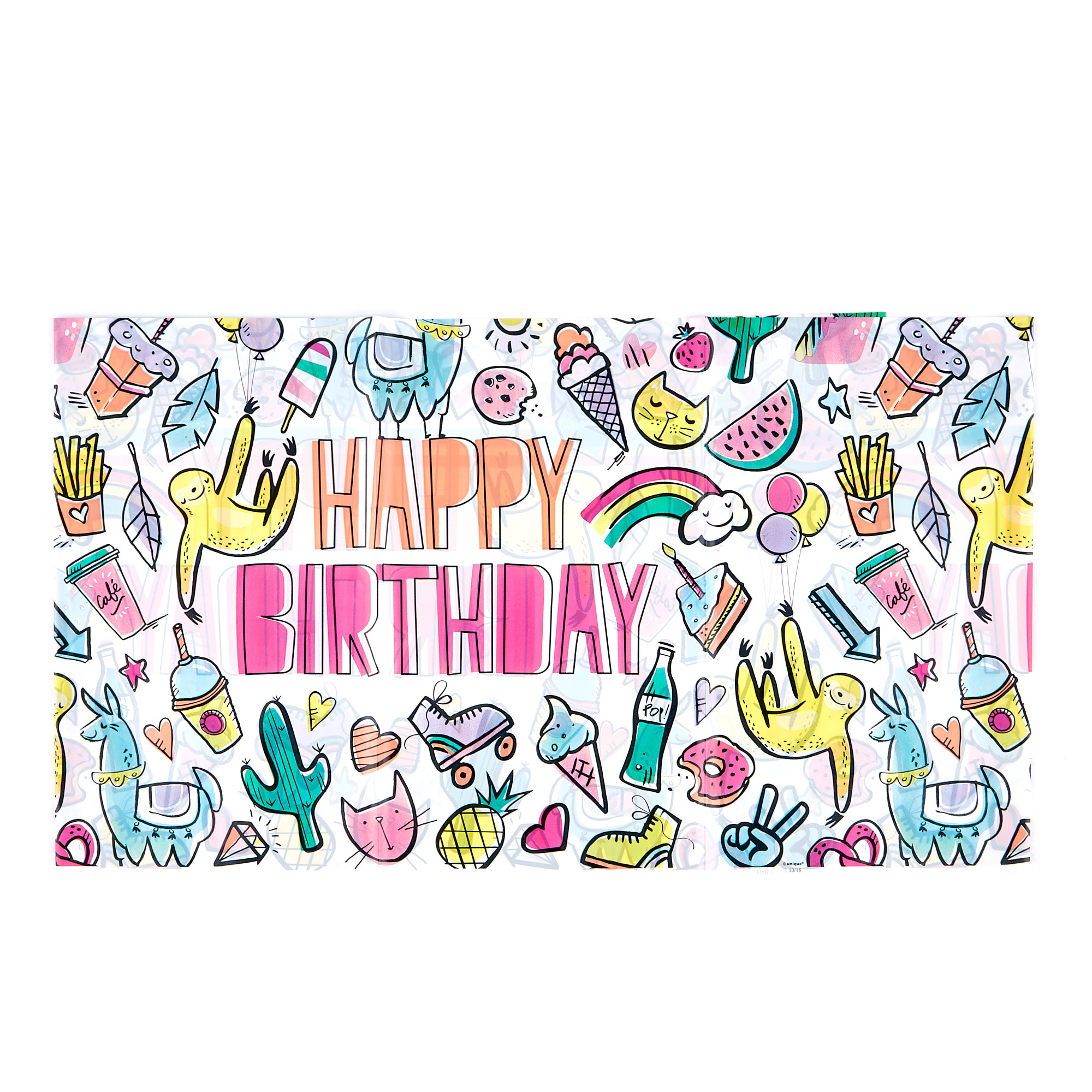 Favourite Things Birthday Party Tableware & Decorations Bundle - 16 Guests