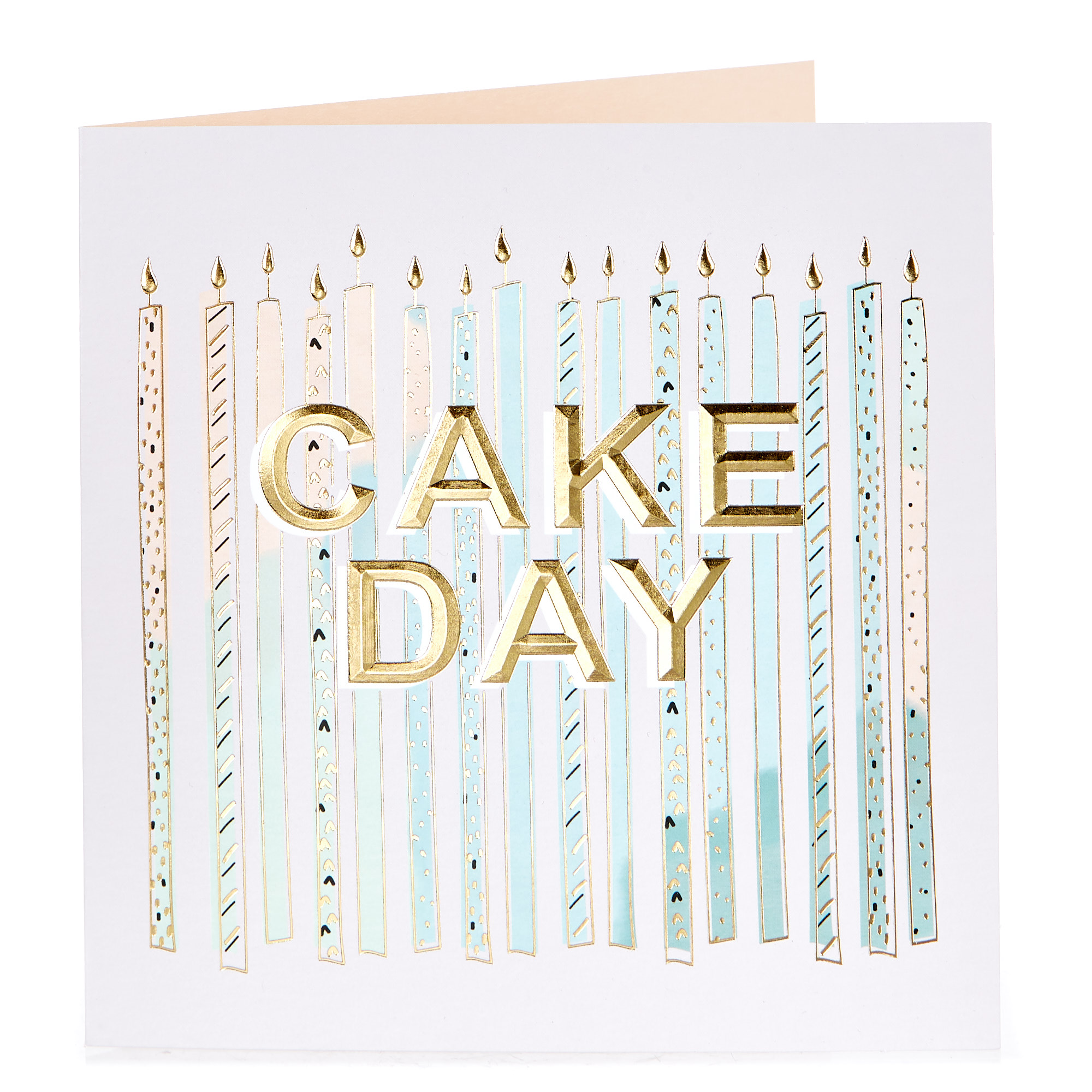Birthday Card - Cake Day Candles